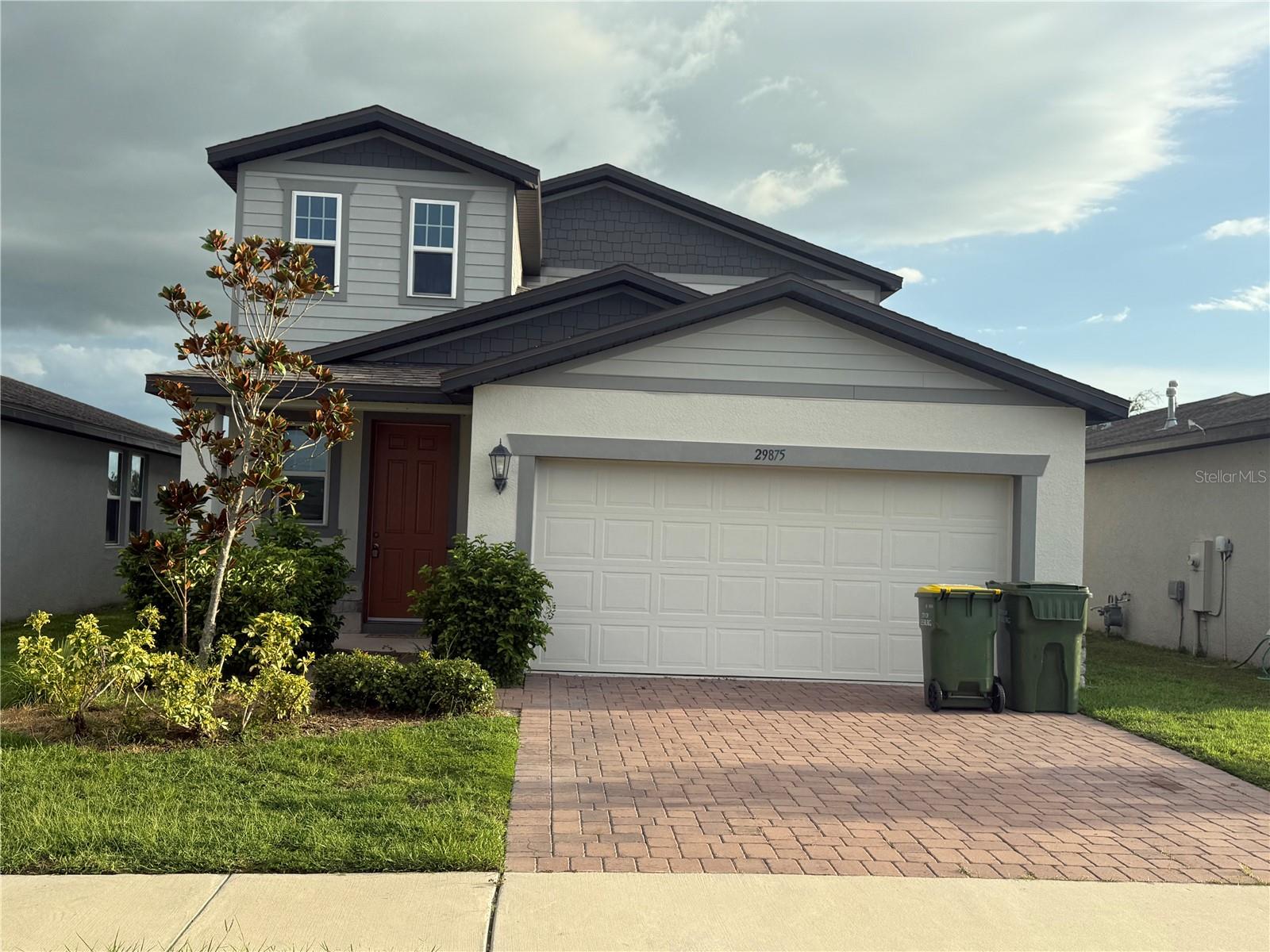 Better than new and packed with upgrades! This immaculate 4-bedroom, 2.5-bath, 2,168 sq ft home in highly sought-after Lake Denham Estates delivers style, comfort, and long-term savings with energy-efficient construction keeping your utility bills low year-round. Built with a modern, open-concept design, it features a main-floor primary suite, soaring high ceilings, and a chef’s kitchen with stone countertops that flows into a bright living area perfect for hosting friends and family.
Upstairs, a spacious loft and three additional bedrooms provide flexibility for guests, a home office, or a media room. Enjoy community perks including a dog park, yoga lawn, tot lot, and Lake Harris boat ramp access just minutes away. Perfectly located for commuters with easy access to US-27, the Florida Turnpike, shopping, and dining. This home offers a rare combination of prime location, low maintenance, modern finishes, and community amenities you simply can’t find in older, lower-priced listings. USDA loan eligible (buyer to verify) for potential 0% down financing.
Showings start August 18th 2025 — secure your spot now before it’s gone!