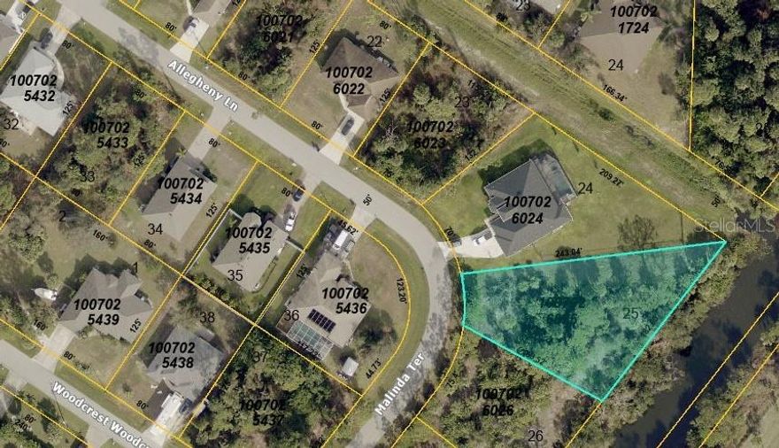 ***FRESH WATERFRONT CANAL LOT***. Great opportunity to own this almost HALF of ACRE  with 183 Ft. of WATER FRONTAGE  residential lot.  Located in a NO-FLOOD ZONE and NO-SCRUB JAY ZONE.  Awesome  building lot located in the booming city of North Port, Sarasota County's largest and most highly populated city and home of the Atlanta Braves Spring Training Complex. This lot is in a nice neighborhood lined with newly built, well-kept houses No HOA or CDD. Easy access to the I-75, US41,
This Lot is also located only Minutes from Spectacular World Renowned Natural Sandy Gulf Beaches (beautiful beaches of Boca Grande and Englewood's Manasota Key) with great restaurants and beach bars with waterfront views and live music. Boca Grande, Englewood's Dearborn and Warm Mineral Spring  are all near by, where you can find boutiques and eateries.
If you are looking to build your new home or investment in gorgeous Southwest Florida, this one you do not want to miss out.