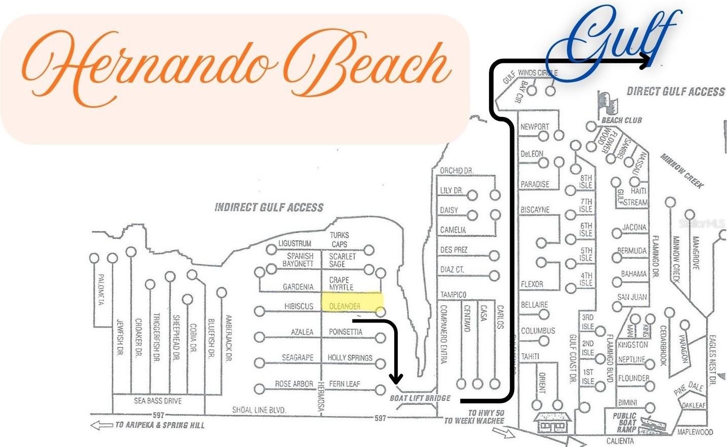 HERNANDO BEACH - Residential