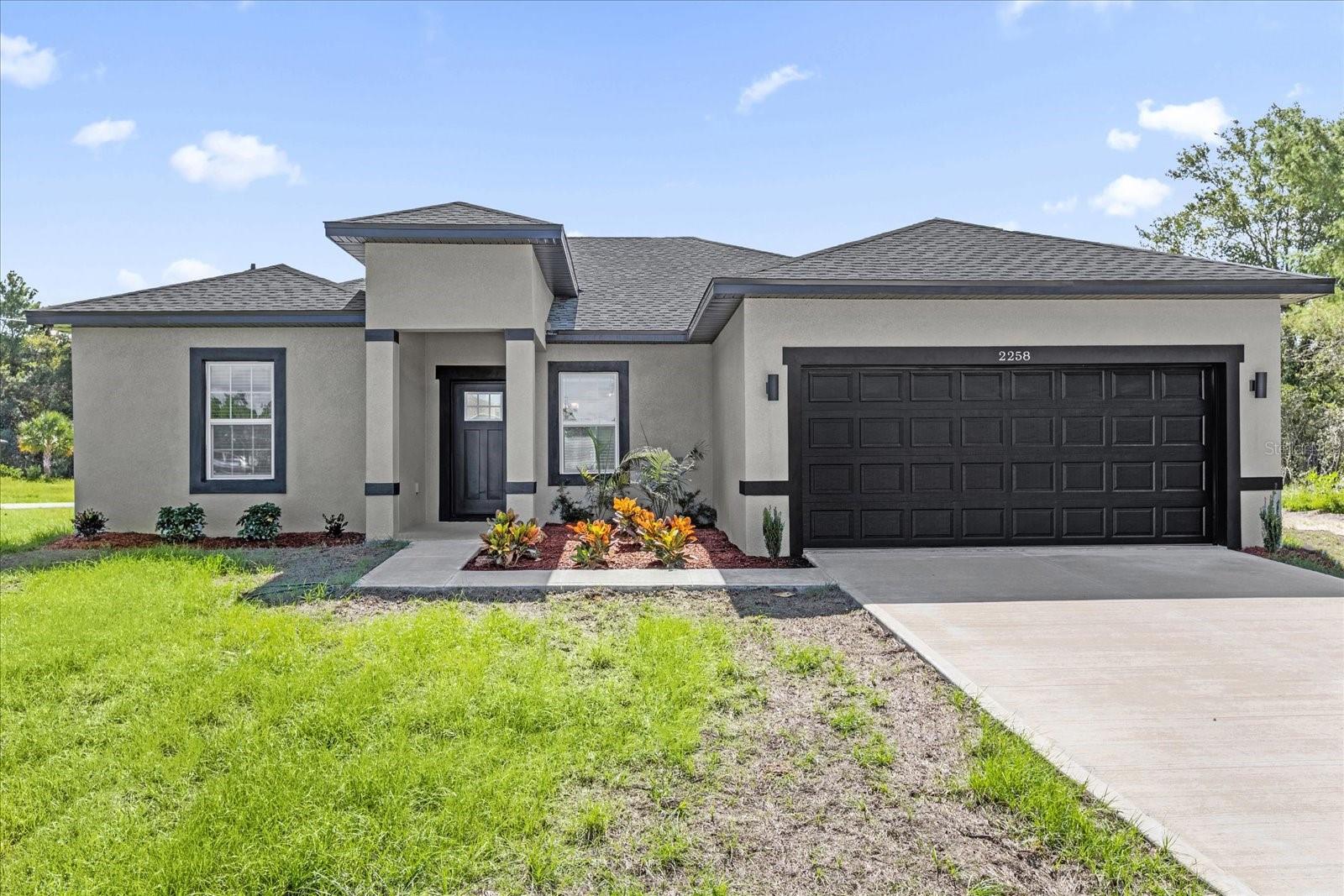 Welcome to this spacious and modern 4-bedroom, 3-bathroom home located in the heart of Marion Oaks. Boasting 1,892 square feet of living space, this corner-lot home offers the perfect blend of comfort and functionality. Step inside to discover a bright and open layout. The split floor plan ensures privacy, with a generously sized primary suite that includes a walk-in closet and en-suite bathroom. The kitchen is equipped with modern finishes, ample cabinetry, and flows seamlessly into the dining and living areas—perfect for entertaining. Enjoy Florida living year-round from the covered lanai, a great spot for relaxing or hosting guests outdoors. Conveniently located near schools, shopping, and major roadways, this home is a fantastic opportunity for families, remote professionals, or anyone seeking a move-in ready property in a growing community. Don't miss your chance to make this beautiful home yours—schedule your private showing today!
Buyer acknowledges that all measurements, community rules, fees, and any other assessments have been provided from sources deemed reliable, but are not guaranteed by Seller or Listing Broker. Buyer shall be solely responsible for verifying all information prior to closing