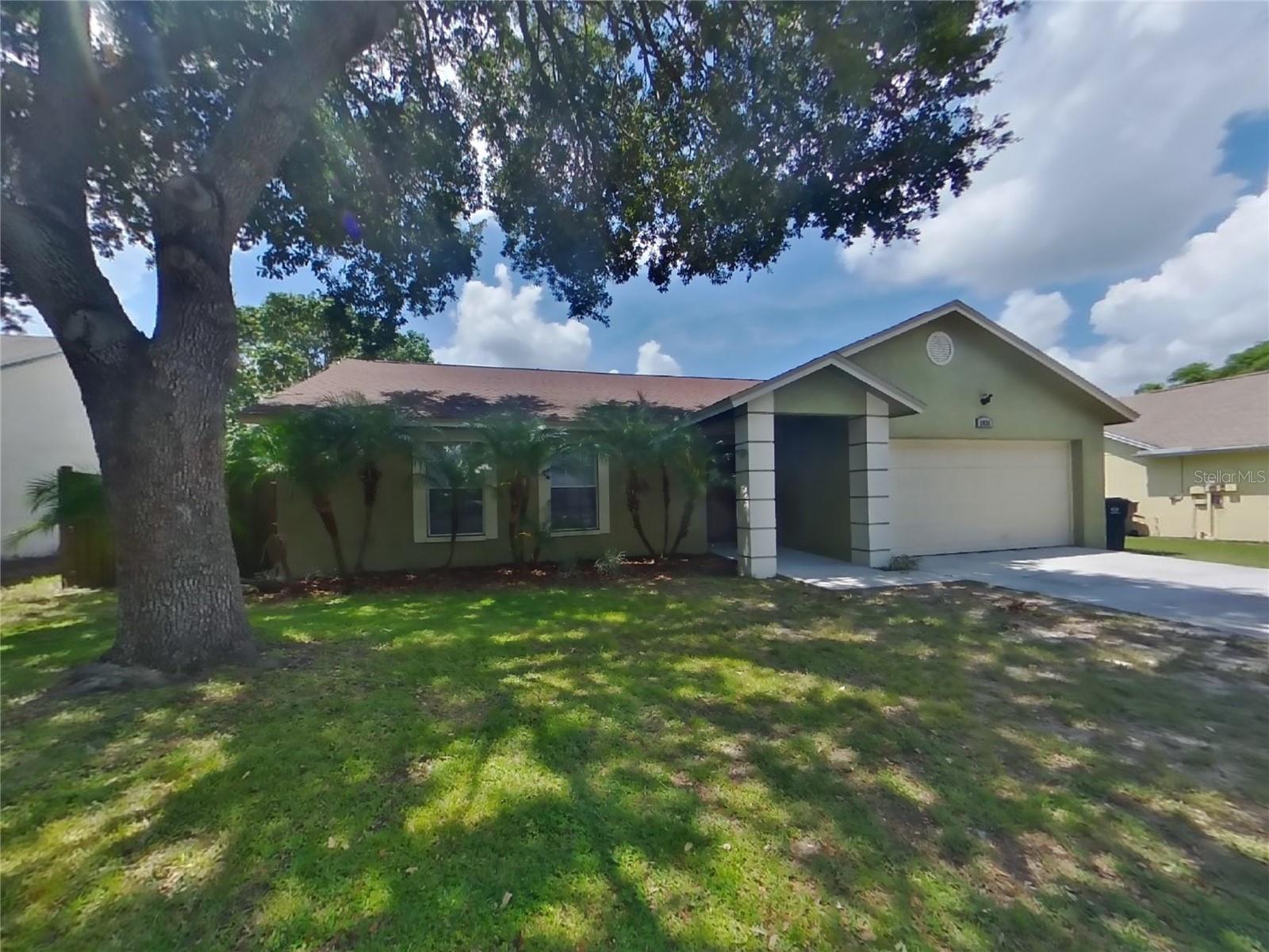 Take a look at this beautiful home, Clean and Move-In Ready, split plan featuring 3 bedrooms, 2 bathrooms, 2 car garage and approximately 1,434 heated square feet. Enjoy the freedom of a virtually maintenance free lifestyle while residing in a great community. Smart Home Tech - $21.95/mo; Washer/Dryer - $35/mo; High Speed Cable/Internet (if applicable by 3rd Party user) $55/mo; Renters insurance reqrd, Pool service (if applicable) is $150/mo, Septic System (if applicable)- $35/mo; Admin Fee - $150 after lease is generated. Applications are First Come First Serve basis. Possible Variable Rent Option – go to “Apply” on website and select Term for monthly rental options. This home is professionally managed and maintained by Owner. You deserve single family rental living at its best!