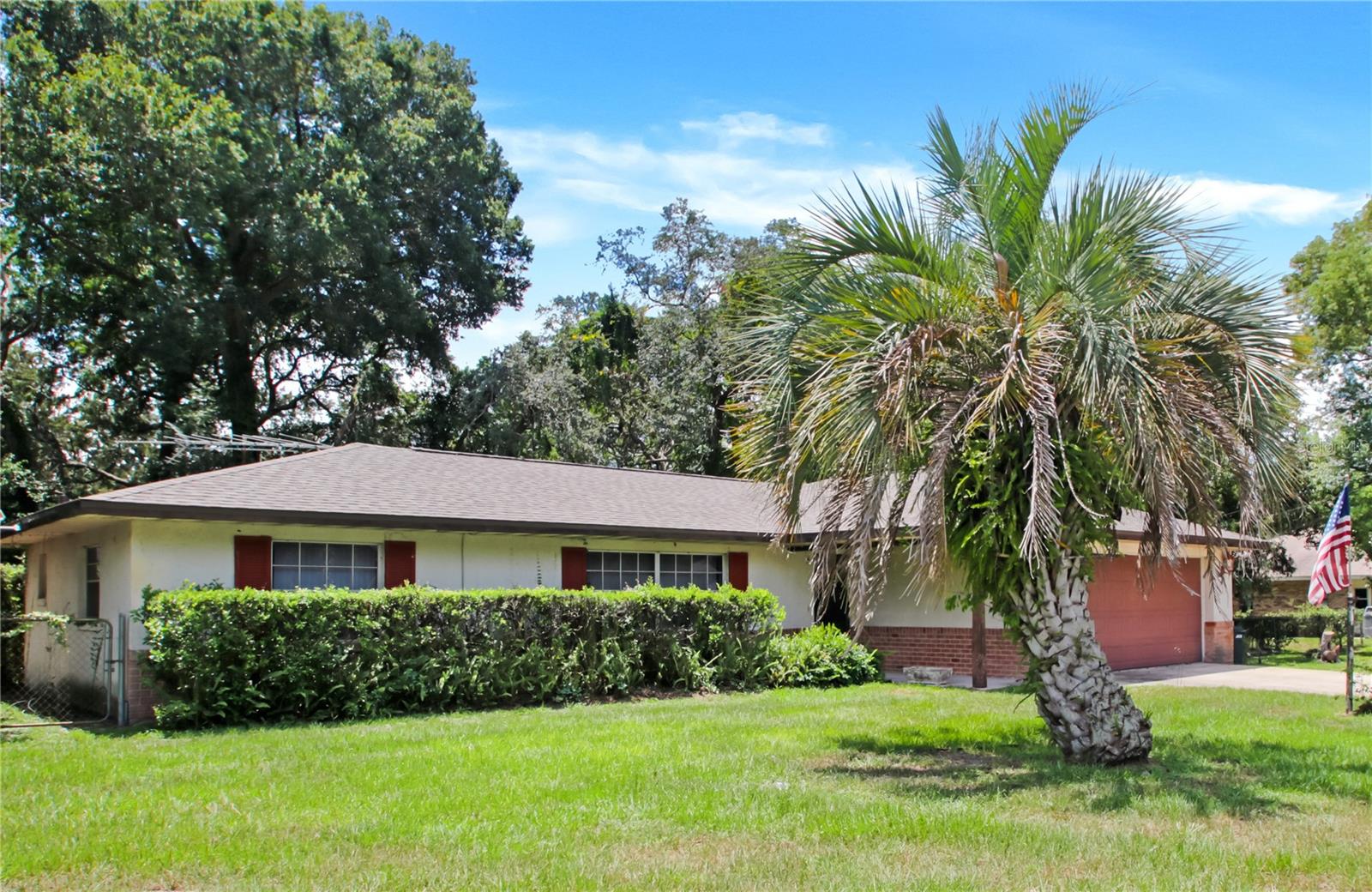 Looking for an oversized lot and no HOA? This 2 Bedroom, 2 Bathroom home in Debary, Florida is awaiting you! This home features a two year old roof and a newer septic system. The huge screened porch and enormous backyard is great for Barbeques and entertaining family and friends. This property is highlighted by a split-plan layout and large rooms. Minutes from Interstate 4 and Volusia County Beaches, this home is located across the street from Bill Keller Park, which features two tennis courts, two pickleball courts, three baseball diamonds, a basketball court, a dog park, three pavilions, and a playground! A MUST SEE, make your appointment today!
