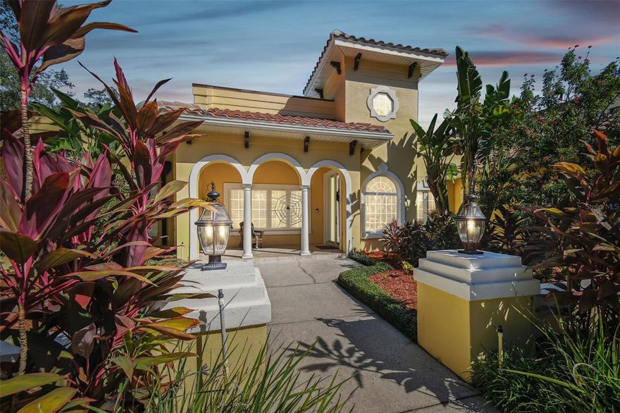 Welcome home to this exquisite, one story, Mediterranean style home in Bayshore Beautiful! This one of kind, luxurious estate sits along one of South Tampa’s premier, tree lined canopy streets, 2 blocks from Bayshore Blvd, on a rare double lot. Featuring 4 bedrooms, an office with closet, 4 full bathrooms, a theater room, oversized 2 car garage and a caged saltwater pool, this home is sure to please even your most particular buyers. This home exudes curb appeal and walking up you’ll be greeted with meticulously manicured landscaping inviting you into the terrace and onto the front porch. Through the front door you’ll notice an extensive remodel with no expenses spared featuring tasteful, luxurious updates. The home is a split floor plan with all secondary bedrooms/office/gym in the east wing to the right. Head left and prepared to be wowed with the professionally redesigned kitchen featuring custom cabinetry, quartz countertop/backsplash, top of the line Wolf, Cove and Subzero appliances including a warming drawer.  Truly a chef’s dream! Outside of the kitchen and back to the formal living/dining/flex room leads to the huge theater room where watching movies will never be the same. Head out a separate entrance to the hidden, outdoor terrace, perfect for relaxing and enjoying your favorite beverage. The west/northwest wing of the home features the laundry room with cabinetry and dog wash station, master bedroom with large walk-in closet, renovated master bath and pool bath. Head back across to the east wing of the home featuring 1 bedroom with a renovated en-suite bathroom, another bedroom, renovated bathroom and a bedroom/home gym. All main living, bedrooms and kitchen flooring has been replaced with LVP. Every bathroom features designer tile throughout. Trim work and interior doors all replaced as well. Out back you’ll be in your own private oasis with a screened pool surrounded by pavers, large pavered area for grilling pre-plumbed for an outdoor kitchen and an expansive, fenced back yard with gorgeous landscaping. Never worry about a power outage with a new Generac whole house generator on call when needed. The home has undergone an extensive structural remodel as well over the past 3 years to include: new HVAC and ductwork systems, pool resurfaced with paver deck added and new piping/pump/heater/salt conversion, sewer/water main replacement, roof replacement, exterior of home repainted, re-piped plumbing, updated electrical wiring and panels, all appliances have been updated to gas with two instant water heaters, whole house sprayed with extra insulation and too much more to even list here. Located in South Tampa’s premier, Plant school district, minutes away from the best shopping, dining and world, renowned beaches. No flood insurance required. Schedule your appointment to see this gorgeous home today!