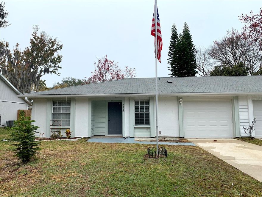 Beautifully remodeled with open living and natural light! Plank-style flooring throughout. Many places to gather friends and family together ... from the delightful kitchen featuring center island, SS appliances and tiled backsplash to the cozy fireplace in the living room or wander out the french doors onto the screened porch to entertain in your privacy fenced backyard. Freshly painted interior in 2022. Split bedroom floor plan. One car 20' x 11.8 garage with laundry area and attic access. Show your pride of country with the flag / pole in the front yard. Popular neighborhood has no HOA and centrally located with easy access to shopping, restaurants, medical facilities, Port Orange City Center, I-95 and the beaches. Come enjoy the FL lifestyle in this charming, move-in ready home! Staging decor does not convey. All MLS information intended to be accurate but cannot not guaranteed - Buyer to confirm. ;Water: City