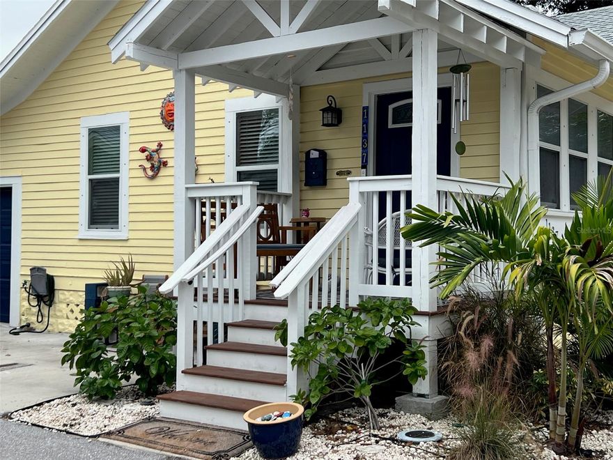 This meticulously upgraded 3-bedroom and 2 full baths complete with a dedicated office and garage, offers a rare blend of historic charm and modern luxury. Every detail has been attended to, so you can start living the quintessential downtown St. Petersburg lifestyle from day one. Unrivaled Convenience & Low-Maintenance Living • Zero-Stress Ownership: Say goodbye to weekend chores. The energy-efficient design and professional xeriscape landscaping mean no watering or mowing and minimal overhead costs. • No HOA Fees: Enjoy the freedom and flexibility of ownership with no homeowners association restrictions, including sought-after 30-day rental options. • Parking Solved: Benefit from a private garage plus additional free parking—a rare premium in the downtown area. Your Downtown Sanctuary • Seamless Indoor/Outdoor Flow: Picture yourself waking up to enjoy downtown and the nearby waterfront, park, and marina. • Walk, Bike, or Scoot: Situated on a quiet, low-traffic street bordering the Historic Roser Park and Downtown Innovation Districts, you are just moments away from the vibrant energy of St. Petersburg's best dining, entertainment, theaters, and stadiums. • A Boater's Dream: A nearby marina, restaurant and boat club emphasize an unparalleled waterfront lifestyle with opportunities for fishing and entertaining. A Connected & Vibrant Community • Prime Location: Minutes from I-275, providing quick access to Tampa, Clearwater, Sarasota, and Orlando. Excellent proximity to hospitals, parks, and airports.