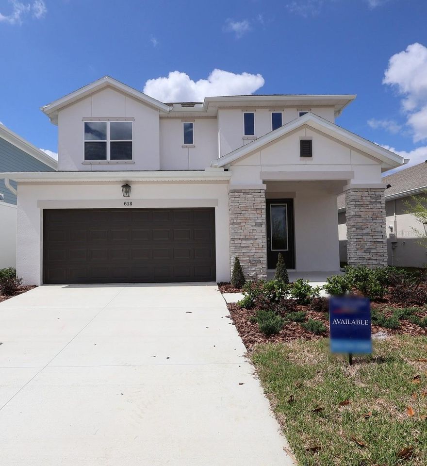 Under Construction. Discover the Zander by David Weekley Homes at Eastlyn in Bradenton, FL,  Just ten minutes from I-75 and SR 64 you'll find a two-story home beautifully designed for you,  where modern elegance meets everyday functionality. With no CDD Fees and low-HOA, Eastlyn provides a peaceful setting that's close enough to the highway to be convenient, yet far enough away to avoid the big city traffic. Only a 4-minute drive from groceries, 10 minutes to the Costco/Target shopping center where you'll find a variety of stores and top restaurants. Easy access to Sarasota, St. Petersburg, and Tampa allow you to enjoy big city amenities when you want them and the serene relaxation when you don't. 

This spacious floor plan offers 4 bedrooms, 3.5 bathrooms, 2 car garage and a large upstairs retreat that can serve as a game room, home theater, or quiet reading nook and is backed by David Weekley Homes' comprehensive 1-2-10 warranty. 

The large quartz island is the center piece of this gorgeous kitchen with a large walk-in pantry, and seamless flow into the open-concept dining and family areas. Outstanding use of windows and natural light in the atrium style  main living area enhances the luxury throughout and adds an elegant feel. The Owner’s Retreat provides a private escape with a spa-inspired Super Shower, and a spacious walk-in closet. The flooring choices throughout are sure to please with durable laminate flooring running through the main living spaces, blending style with practicality and tile in the bathrooms and carpet in the bedrooms. An extended covered lanai with 12' sliders extends the living space outdoors, perfect for morning coffee or evening conversations under the Florida sky.