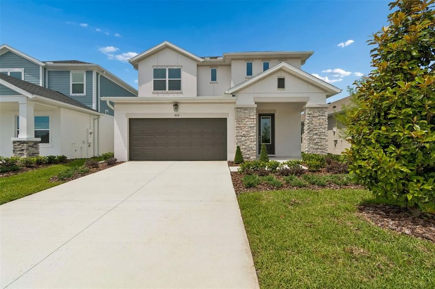 Discover the Zander by David Weekley Homes at Eastlyn in Bradenton, FL,  Just ten minutes from I-75 and SR 64 you'll find a two-story home beautifully designed for you,  where modern elegance meets everyday functionality. With no CDD Fees and low-HOA, Eastlyn provides a peaceful setting that's close enough to the highway to be convenient, yet far enough away to avoid the big city traffic. Only a 4-minute drive from groceries, 10 minutes to the Costco/Target shopping center where you'll find a variety of stores and top restaurants. Easy access to Sarasota, St. Petersburg, and Tampa allow you to enjoy big city amenities when you want them and the serene relaxation when you don't. 

This spacious floor plan offers 4 bedrooms, 3.5 bathrooms, 2 car garage and a large upstairs retreat that can serve as a game room, home theater, or quiet reading nook and is backed by David Weekley Homes' comprehensive 1-2-10 warranty. 

The large quartz island is the center piece of this gorgeous kitchen with a large walk-in pantry, and seamless flow into the open-concept dining and family areas. Outstanding use of windows and natural light in the atrium style  main living area enhances the luxury throughout and adds an elegant feel. The Owner’s Retreat provides a private escape with a spa-inspired Super Shower, and a spacious walk-in closet. The flooring choices throughout are sure to please with durable laminate flooring running through the main living spaces, blending style with practicality and tile in the bathrooms and carpet in the bedrooms. An extended covered lanai with 12' sliders extends the living space outdoors, perfect for morning coffee or evening conversations under the Florida sky. **This property offers a limited-time interest rate incentive.