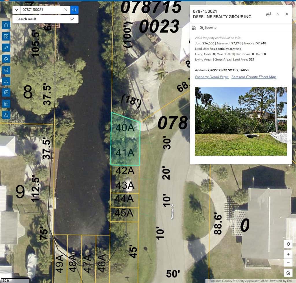 Photo of Tbd Gause Drive, Venice, FL 34293 (MLS # TB8542393)