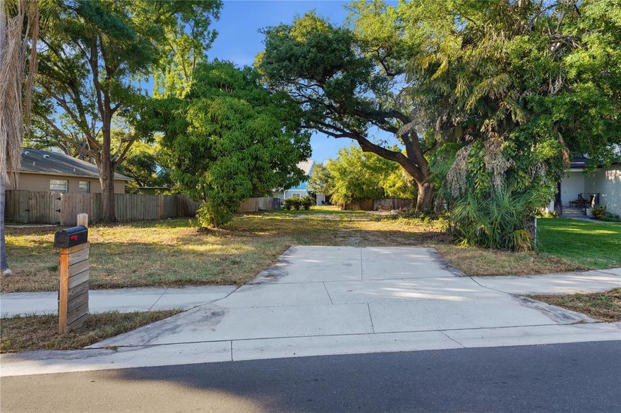 Opportunity awaits in one of South Tampa’s most coveted neighborhoods! Just shy of a quarter acre, this expansive homesite offers a rare chance to design and build your dream home in a prime location. Enjoy an exceptional lifestyle just steps from MacDill 48 Park—a beautifully designed 10-acre community space featuring walking and biking trails, a scenic boardwalk, tranquil pond-side seating, and covered picnic areas surrounding a 25-million-gallon stormwater pond that enhances both beauty and function by helping reduce neighborhood flooding. You’re also moments from iconic Bayshore Boulevard, celebrated for its breathtaking waterfront views and vibrant, active lifestyle. Whether you envision a striking modern masterpiece or a timeless custom estate, this property offers the perfect foundation to bring your vision to life. With its unbeatable location, generous size, and endless potential, this is a rare opportunity to create something truly special in the heart of South Tampa. Schedule your showing today and take the first step toward making your dream a reality. Schedule your appointment today!