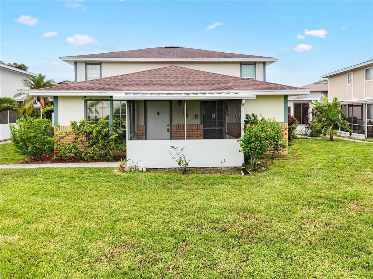 Beautifully remodeled 2-bedroom, 1.5 bath condo just off College Parkway in Fort Myers.  Home has been gutting to studs and all new insulation, electrical, plumbing, flooring, light fixtures, switches and outlets replaced.  A/C 2019, one car garage with extra storage and guest parking.  Kitchen has been updated to include all new appliances, including a vented microwave and soft close cabinets.  Bathrooms upgraded with new sink and toilets and shower.  This is a must see with low HOA fees, perfect for starter home or investor as yearly rental can start immediately.  Provincetown is close to Cape Coral Pkwy bridge or US 41.  Call today for tour.