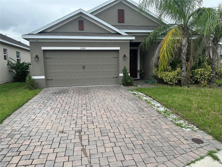 Welcome to this Exquisite 4-Bedroom, 3-Bath Home in Sola Vista!

Discover the perfect combination of modern sophistication, comfort, and functionality in this beautifully appointed residence, located in the sought-after Sola Vista community near Narcoossee Road and Highway 192—just 20 minutes from Lake Nona.

From the moment you arrive, you’ll be impressed by this home’s impeccable design, open layout, and stylish finishes. The heart of the home is a gourmet kitchen that truly inspires, featuring rich wood cabinetry with 42” upper cabinets, elegant quartz countertops, premium stainless steel appliances, a dishwasher, disposal, and an expansive center island perfect for casual dining and entertaining. The kitchen seamlessly flows into the great room, creating an inviting space filled with natural light, perfect for gatherings and everyday living.

Elegant ceramic tile flooring throughout the main living areas complements the home’s contemporary design, while the bedrooms feature plush carpeting, ceiling fans, and custom blinds for comfort and privacy. The 9-foot sliding glass doors open to a covered porch/lanai, extending the living space outdoors and offering a peaceful setting to relax or entertain. Each of the three bathrooms showcases modern fixtures and refined finishes, enhancing the home’s luxurious appeal.

Nestled in a vibrant community, residents of Sola Vista enjoy an array of resort-style amenities, including a sparkling pool, oversized cabana, basketball court, dog park, and tot lot—providing recreation and leisure for all ages. The location offers convenient access to major highways, shopping, dining, top-rated schools, and Central Florida’s world-class attractions.

This home truly embodies refined Florida living—offering style, comfort, and convenience in one exceptional package.

A must-see property that perfectly balances elegance and everyday ease—schedule your private tour today!