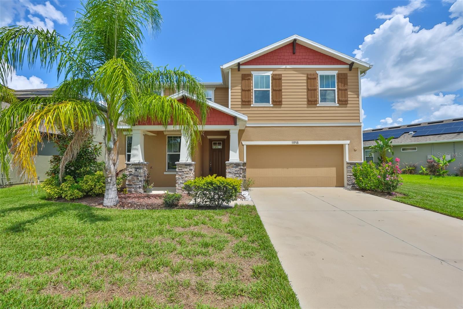 Welcome to your next home nestled in the heart of Riverview! This inviting four-bedroom, three-bathroom house offers both comfort and function with a thoughtful open floor plan that seamlessly connects living spaces. The downstairs bedroom with a full bath is ideal for guests or multigenerational living, while a spacious bonus room upstairs offers flexibility - playroom, media lounge, you decide.
Set on an oversized lot, the home overlooks a tranquil pond and lush marsh area, creating a natural retreat right in your backyard. Built just five years ago, this home features solid construction and modern finishes - including easy-to-clean flooring throughout (goodbye carpet, hello stress-free cleaning!).
Step outside and discover the community's top amenities: a refreshing pool, a peaceful dog park for your four-legged friends, and miles of walking trails that invite you to stretch your legs or clear your mind. Just a short stroll away lies the Streambed Recreational Field - perfect for leisurely afternoons or impromptu soccer matches.
Conveniently located close to shopping centers, grocery stores, medical facilities, and quick access to major roadways, this home makes everyday errands feel like a breeze. Students in the household? Sumner High School is just minutes away.
Whether you're sipping coffee overlooking the pond or hosting weekend movie marathons in the bonus room, this home blends peaceful living with everyday practicality. It even comes without carpet - because crumbs and vacuuming shouldn't be a full-time job. Come see where comfort meets convenience.
