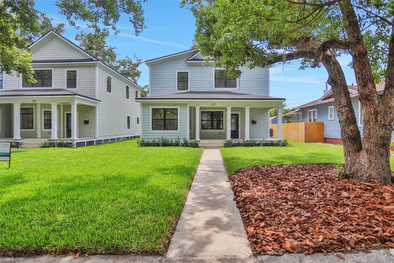 A one of a kind rebuild of a historical home offering 1900 square
feet with an open floor plan concept featuring 3 bedrooms, 3 full
bathrooms and an additional office or nursery. This home includes
24 custom two toned Anderson windows, Masonite doors,
Luxury bathrooms on every floor, a chef’s kitchen that is equipped
with top of the line stainless steel appliances, hood vent, quartz
countertops and matching high quartz backsplash, custom
kitchen cabinetry with glass accents and crown molding.
Make no mistake, although this home was originally built in 1910
you are currently looking at brand new construction that took over
a year to create. The home was built in accordance with the current
Florida building code requirements starting with the brand new
foundation all the way to the architectural shingled roof.
With the home being located in the heart of Dixieland's historic
district we set to create not just classic and historic charm but also
a marvel of technology and endless upgrades.
Behind the brand new walls, you’ll find an all new electrical
system with underground conduit for storm protection, all new
plumbing system that extends all the way to the city connection for
fresher water, 2 complete HVAC systems (one for each floor) for
better energy efficiency and raised condensers for high water
protection.
The home also includes rear alley access that leads to private triple
car parking and a large green back yard monitored by a 4-zone
irrigation system.
The property is zoned for multipurpose use, offering unmatched
flexibility. Located close to coffee shops and
restaurants and only 45 minutes to Tampa or Orlando this is a rare
move-in-ready opportunity.