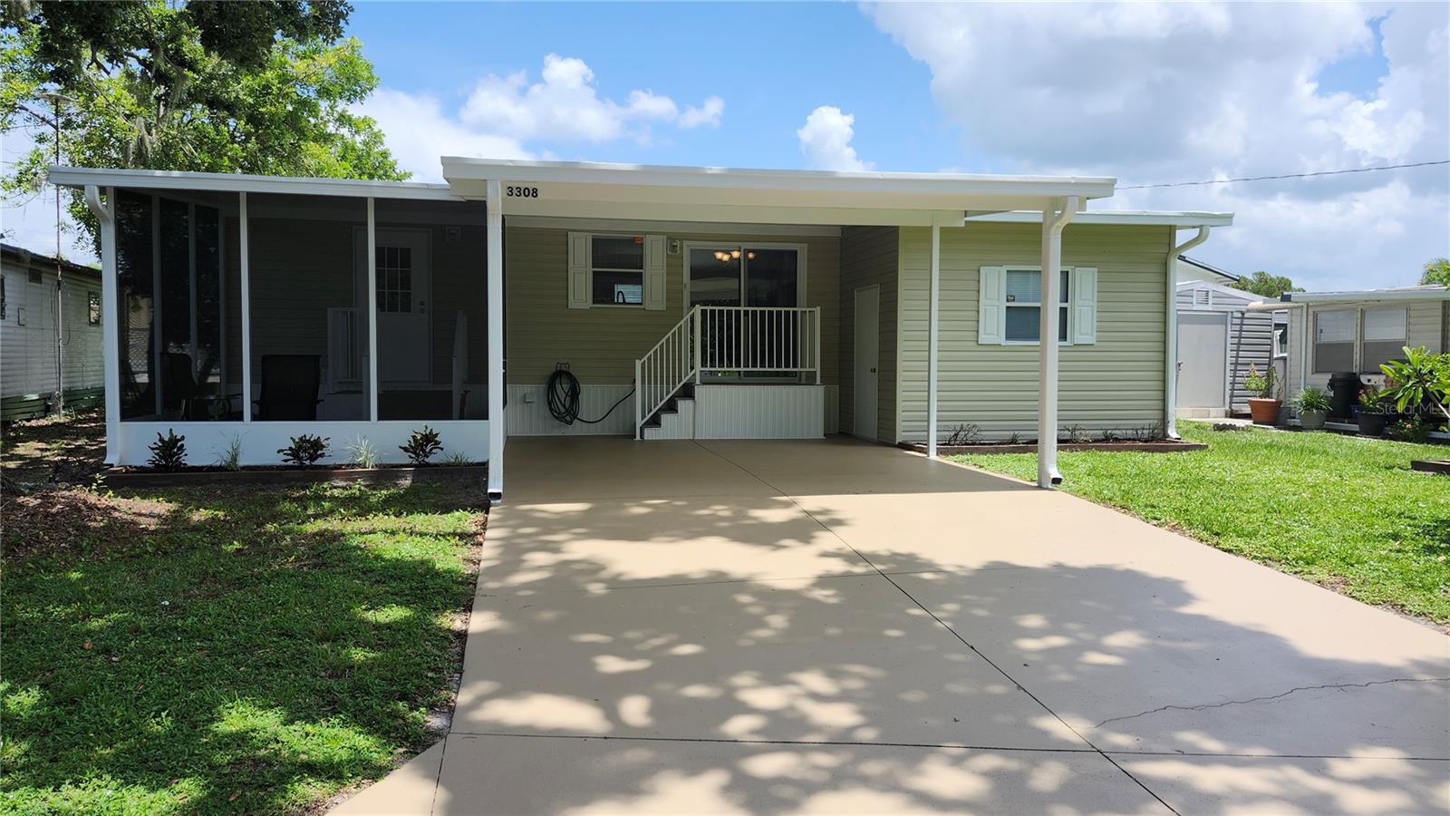 Looking for a Long-Term Rental?
This beautifully updated and move-in ready home is perfect for comfortable, long-term living in the desirable 55+ community of Terra Siesta.Featuring a split-bedroom layout, this 2-bedroom, 2-bath home offers two primary suites, each with a walk-in closet—ideal for privacy and convenience. The open floor plan includes a combined living and dining area, plus a breakfast bar with pass-through, perfect for entertaining or everyday living.
Enjoy your morning coffee or unwind in the evening on the enclosed front porch with a private view—no neighbors directly across the street!
Additional highlights include:
Indoor laundry, Separate storage shed for all your extras, Tastefully decorated and turnkey furnished for your convenience
The Terra Siesta community offers outstanding amenities including:
Two swimming pools, Two clubhouses, Shuffleboard and pickleball courts, A large, park-like outdoor area with horseshoe pits and a stage for seasonal entertainment
Conveniently located near the Ellenton Outlet Mall, dining options, new shopping plazas, and I-75 for easy commuting.
Call today for additional photos and to schedule your private showing.