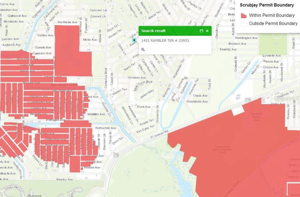 Photo of 1431 Rambler Terrace, Port Charlotte, FL 33953 (MLS # N6132327)