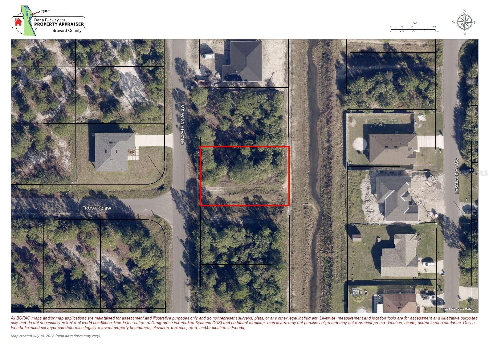 Come and build your dream home on this lot in the middle of Palm Bay. Newer homes being built in the area. Enjoy living near the Atlantic Coast with many amenities in the area. The city of Palm Bay is growing. Schools for this property are Westside Elementary, Southwest Middle and Bayside High. Located on Canal 36 which is a drainage canal area, it allows extra privacy.