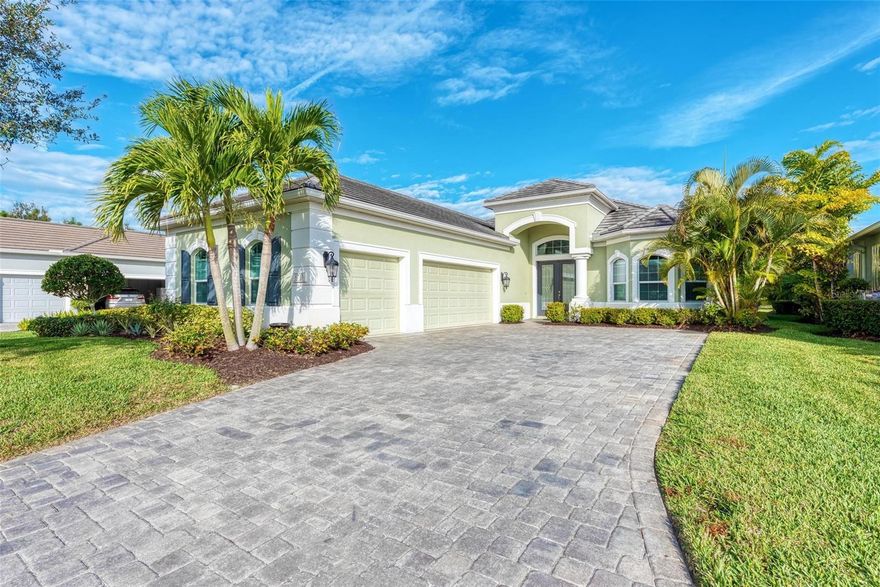 RARE! Annual executive unfurnished 3 bedroom, 2.5 baths home with 3-car garage located in highly desirable University Park Country Club. This custom split-plan home is perfect for the family. Beautiful master suite with private bath and seating area overlooking the pool. For those who desire a remote office, you’ll love the spacious den or office whichever you prefer. The open layout is light, bright and features a gourmet kitchen with quartz island, GE Profile stainless steel appliances and natural gas cook top. The great room opens to the lanai and pool area with fully recessed sliders and a heated salt-water pool. In addition, you enjoy having a full house Generator and Halo water treatment system. Landscaping and weekly pool service is included. Fiber Optic Cable/Internet are included with the HOA. Dogs are welcome with prior approval and $450.00 non-refundable pet fee. Close proximity to I-75, the new UTC Mall with lots of shopping, restaurants, movies. Short drive to downtown Sarasota and the beautiful crystal sand beaches of Lido & Siesta Key. Membership is available at the University Park Country Club which offers 27 Holes of Championship Golf, 11 Lighted Har-Tru Tennis Courts and a State-Of-Art Fitness Center. Tenants are responsible for electric, water and gas. Background and HOA application required, along with 1st, last and security.