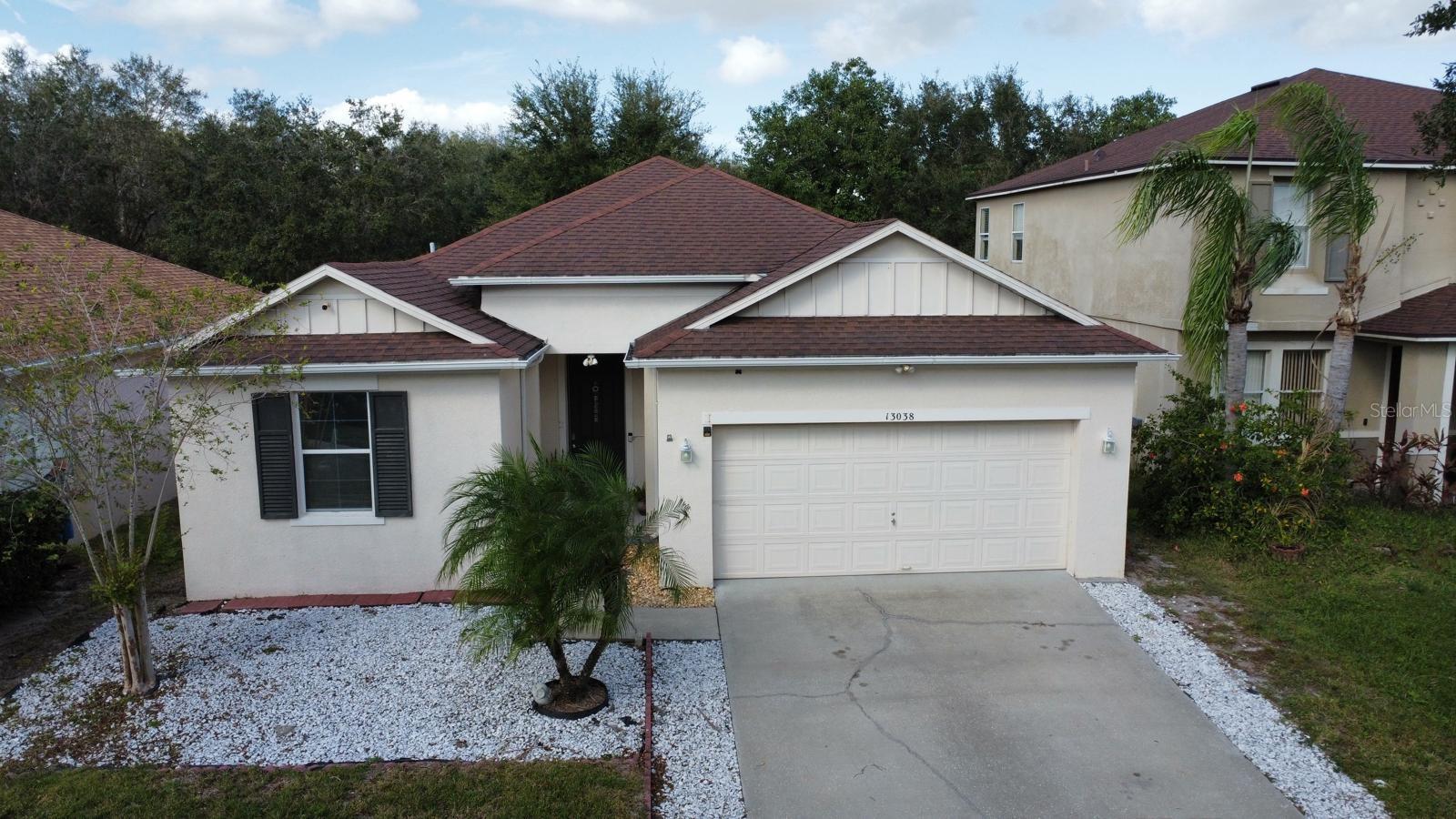 Beautiful Single Family Residence with 3 Bedroom 2 Bath in the extraordinary Eagle Creek Community, (There is also an additional room for Office / Entertainment space) The Primary room offers plenty of space with a Walk -In -Closet. The Open Floor plan connects to the living room, dining area, and kitchen. Appliances Included; Dishwasher, Disposal, Dryer, Electric Water Heater, Microwave, Range a New Refrigerator, New Washer, and newer Dryer. The backyard provides plenty of outdoor entertainment space. The Eagle Creek Community provides resort-style amenities, including pools, a clubhouse, a fitness center, tennis courts, and a dog park. Conveniently located just minutes from Orlando International Airport, Medical Centers, Restaurants, Shopping, and with easy access to highways 417 and 528.