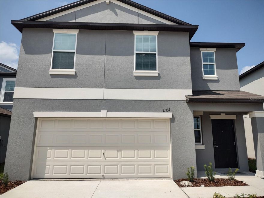 Newly Built 2-Story Home with 4 Bedrooms, 2.5 Baths, and 2-Car Garage Welcome to your dream home! This stunning newly built 2-story residence offers the perfect blend of modern comfort, spaciousness, and style. With 4 bedrooms, 2.5 baths, and a 2-car garage, this home is designed to cater to your every need. This property promises a lifestyle of convenience and elegance. At the heart of Mirada sits a unique 15-acre man-made lagoon by MetroLagoons that connects Mirada residents to an amazing beach lifestyle right in their own community: swimming, kayaking, paddleboarding and playing in the sand is all right here. But in addition to Tampa’s finest homes, there’s even more at Mirada: a resort-style pool, dog parks, tennis and pickleball courts, spacious sidewalks, walking and biking trails, bocce ball courts*, an event lawn and the lagoon amenities. From high-speed action to leisurely strolling or floating, at Mirada in Pasco County you can live life at its fullest. House with big backyard with pond view. Free internet and cable tv ( included in the rent). Smart home with keyless entry, Ring doorbell, Alarm System, Smart Thermostat, Garage door opener. 6' privacy fence led yard with picket fence. Big sliding Patio door with access to the backyard. ACCEPTING 7 TO 12 MONTHS LEASE

If you decide to apply for one of our properties:
Screening includes credit/background check, income verification of 2.5 to 3 times the monthly rent and rental history verification. We encourage applicants with credit scores above 600 to apply, as meeting this criteria will help streamline the application process.

APPLICANT CHARGES:
Application Fee: $75 per adult, 18 years of age and older (non-refundable)
Lease Initiation Admin Fee: $150.00 after approval and upon signing
Security Deposit: Equal to one month’s rent.