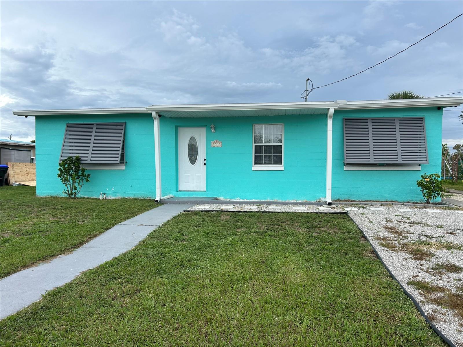 "Charming 2-Bedroom Retreat with Cozy Living Space in North Port!"
Step into your cozy annual rental at 8630 Aero Avenue, nestled in the heart of North Port, FL, where comfort meets convenience. This charming 902 sq ft of comfortable living space bright and airy. This home is perfect for a small family, or just stepping out on your own or maybe it's time to down size needing a little less space if that is what you are looking for this is the home for you. Freshly painted, private driveway and extra storage space. This home is close to everything and is ready for a new tenant. Call today to schedule your showing and check out this property before it's gone. The monthly rent is $1500 plus the security deposit , There is a $75 application fee.
