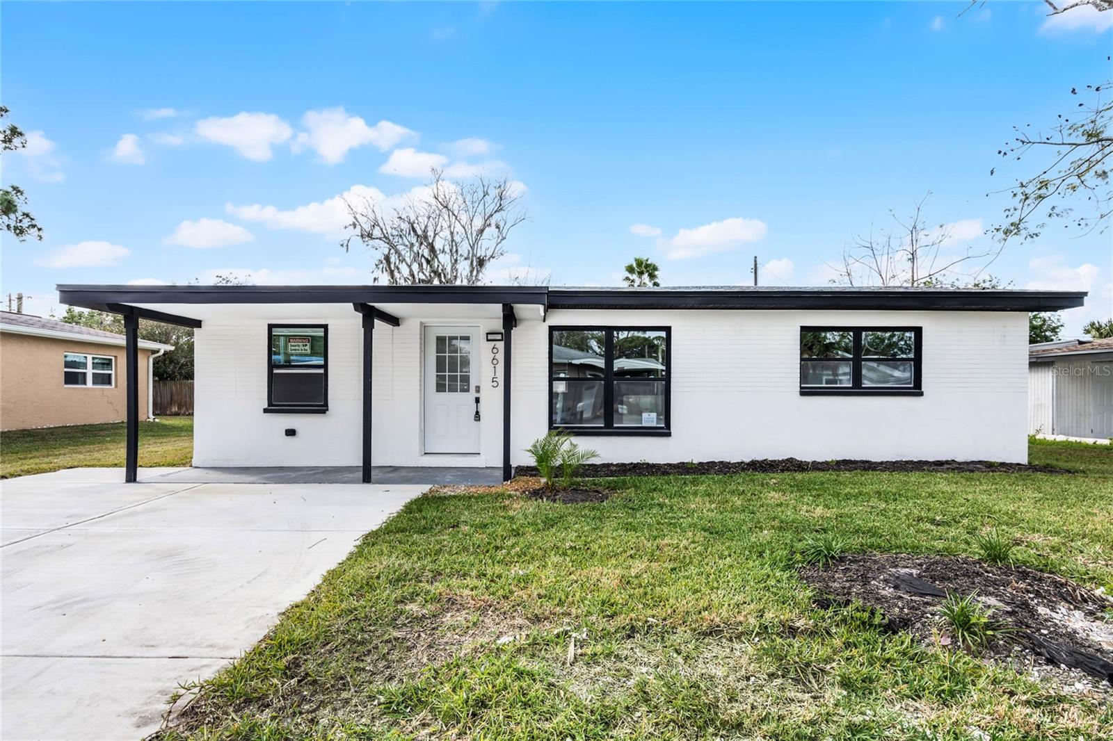 Welcome to 6615 Del Prado Terrace, No HOA | No CDD """Closing cost incentives available """ a fully renovated 3-bedroom, 2-bath home in New Port Richey, perfect for investors or first-time homebuyers. This property features Completely remodeled kitchen and bathrooms Quartz countertops, Stainless steel appliances, Laundry room with brand-new washer and dryer, new ceramic tile flooring and new doors throughout.
The location is unbeatable—just 40 minutes from Tampa International Airport and close to major amenities. Spend your afternoons at Robert K. Rees Memorial Park, only 4 minutes away, enjoying the Gulf Coast views, or explore the shops, restaurants, and entertainment in Downtown New Port Richey, just 6 minutes from your door. This home offers incredible potential, move-in ready and ideal for maximizing returns. Schedule your showing today and don’t miss out on this opportunity!
