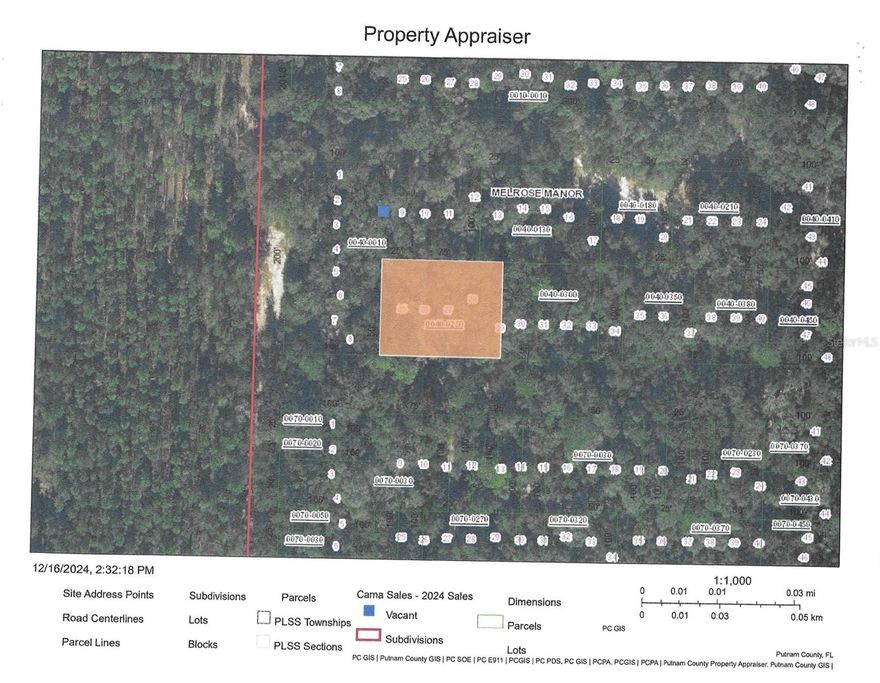 Tranquil country living in Hawthorne, Florida.  Fresh air, green pastures, mature trees, peaceful lakes and the beach only a couple hours away.  It's where nature still exists!  This property consists of five parcels totaling .29/acre and is presently undeveloped.  Buy it now and hold onto it for future development and investment.