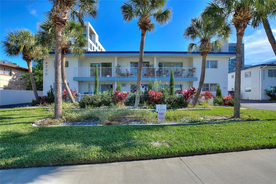 Available NOW, CABLE, INTERNET, WATER AND SEWER ALL INCLUDED.  This second story upgraded 2 bedroom/2bathroom unit is perfect for your next rental.  The location is near perfect being minutes from 275, the Skyway Bridge, less than 6 minutes to St Pete Beach and less than 10 minutes from downtown St Pete.  This spacious second floor condo has ample room for living space as well as dining.  The bedrooms are split with the master bedroom boasting its own master suite.  There is an excellent west facing balcony, perfect for watching the amazing St Pete sunsets.  The community has a community pool.  There is one assigned place for parking with guest spots throughout the complex.  There is direct access to the sidewalk that provides access to the Pinellas Trail.  Make an appointment today to see the amazing opportunities at your front door.