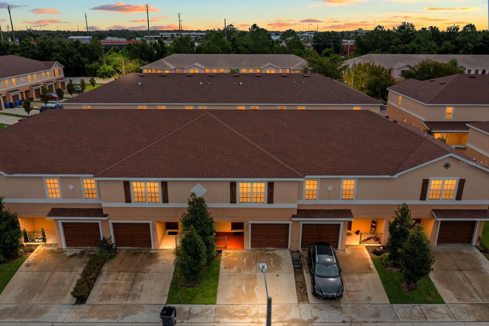 Welcome home to this beautifully designed 3-bedroom, 2.5-bath townhouse offering 1,778 sq. ft. of stylish living space. Built in 2020, this home blends modern finishes with functional design, featuring an open-concept main floor, a gourmet kitchen with granite countertops, stainless steel appliances, and soft-close cabinetry, plus a convenient downstairs powder room for guests. Upstairs, the spacious primary suite includes a walk-in closet and a private bath with dual vanities and a decorative tiled shower. Two additional bedrooms share a full Jack-and-Jill style bath, with laundry conveniently located upstairs.
Enjoy outdoor living on the covered front porch and lanai, while a one-car garage adds everyday convenience. This gated community includes a sparkling resort-style pool, beautifully maintained grounds, and deed restrictions that keep the neighborhood looking its best. With easy access to major highways, shopping, dining, and schools, this home offers both comfort and convenience.
Don’t miss the opportunity to make this move-in ready townhouse yours—schedule your showing today!