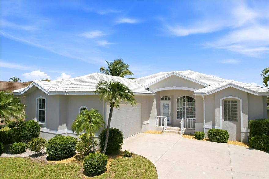 LOCATION LOCATION LOCATION.WATERFRONT   Ready for immediate move-in, this exceptional 3-bedroom, 2-bathroom residence offers the quintessential Florida lifestyle in the highly sought-after Bird section of Punta Gorda Isles . Designed with both privacy and entertaining in mind, the home features a desirable split-bedroom floor plan that ensures comfort for guests and owners alike. One of the versatile bedrooms easily serves as a quiet home office or cozy den, perfect for today’s flexible lifestyle  Experience the best of Punta Gorda Isles in the Bird Section, where sailboat-access canals, scenic water views, and a newer residential setting create a truly special waterfront lifestyle. Buckley’s Pass enhances the boating experience by providing a more direct route to Alligator Creek and Charlotte Harbor, making this area especially attractive to those who value time on the water. Just a short drive from downtown Punta Gorda, with it's restaurants and night life. This location combines coastal serenity with everyday convenience.