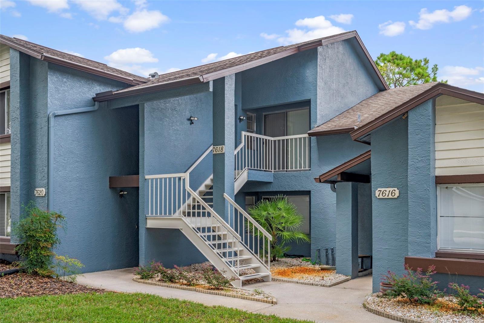 Welcome Home to The Fairways at The Heather - a Desirable Golf Condominium Community offering true maintenance-free living at an exceptional value. Amazing views of the 8th hole of the golf course, you can either watch the golfers play while having your coffee or go down and play with them. This beautifully appointed residence features a spacious master suite complete with a large walk-in closet and walk-in shower, along with thoughtful updates in both bathrooms. Recently installed luxury vinyl flooring enhances both bedrooms, creating a modern and comfortable living environment. The guest suite is generously sized with an adjacent bath. Additional highlights include: Convenient inside laundry with washer and dryer included Freshly painted interiors with a bright, inviting ambiance Dedicated parking space plus ample guest parking for visitors Residents of The Heather enjoy a welcoming community atmosphere with access to a clubhouse, basic cable, trash service, and worry-free exterior maintenance. Ideally located close to pristine beaches, shopping, dining, medical facilities, and just minutes from the natural beauty of Weeki Wachee Springs State Park. This condo combines comfort, convenience, and affordability - making it a perfect place to call home.