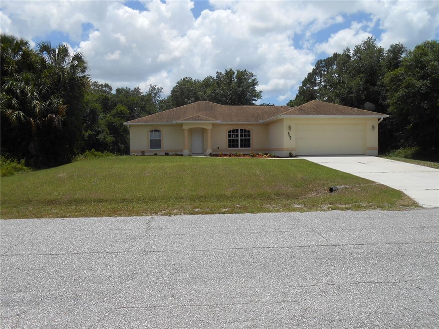 Great location! This 3 bedroom, 2 bath  home in North Port is only a short drive to Sarasota. Open floor plan with a screened lanai to enjoy the beautiful Florida weather. Call to see! This unit will be available July 17th.