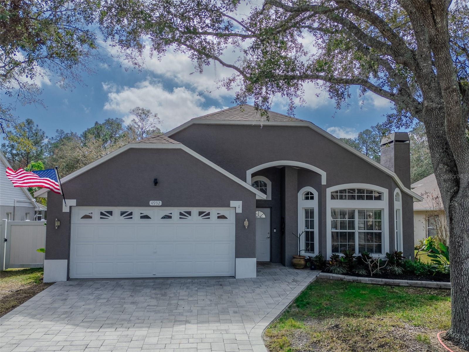 NEW ON MARKET. Rare and beautiful Ridgemoor split floorplan, pool home on serene pond / preserve lot.
There is so much to love here. The thoughtful floorplan has vaulted ceilings that nicely sets off the interior design. There is a newly designed granite fireplace in the living room / dining room. The family room overlooks the solar heated screened pool and beautiful private backyard view of pond and Brooker Creek Wildlife Preserve. Utility sink in garage and two remote garage door openers.
Recent updates include: Water heater, 2021. Full plumbing re pipe of home 2021. Exterior paint, 2023. Paver driveway, 2024. Freshly painted interior 2024. 7 all new programable ceiling fans and lighting, interior and exterior, 2024. Pool pump 2023. GE washing machine 2025. GE refrigerator, oven, microwave and heavy duty garbage disposal, 2024. Granite in both spacious bathrooms, sinks, fixtures, chair height, soft close toilets, lighting and mirrors 2024. Landscaping updated in 2024 with many flowering trees and shrubs
Close to, shopping, Lake Tarpon, parks, golfing and YMCA.