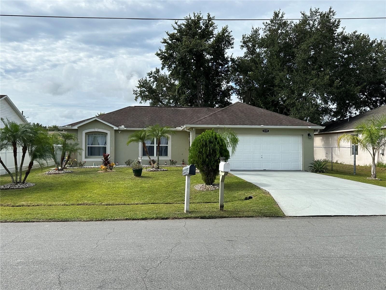 LOCATION!!! 1145 Orne Ct. Impeccably maintained and freshly updated, this single-story home showcases ceramic tile flooring throughout, a recently remodeled kitchen that's elegant and modern with stainless steel appliances and great cabinet space, an enclosed rear lanai for year-round enjoyment, and a large, fully fenced backyard for relaxing and everyday living. A true two-car garage adds convenience, and the location places you in a peaceful, well-kept residential area close to shopping, parks, and daily essentials. If you want a clean, modern home with low-maintenance finishes and room to breathe, this is it—schedule your private tour today.