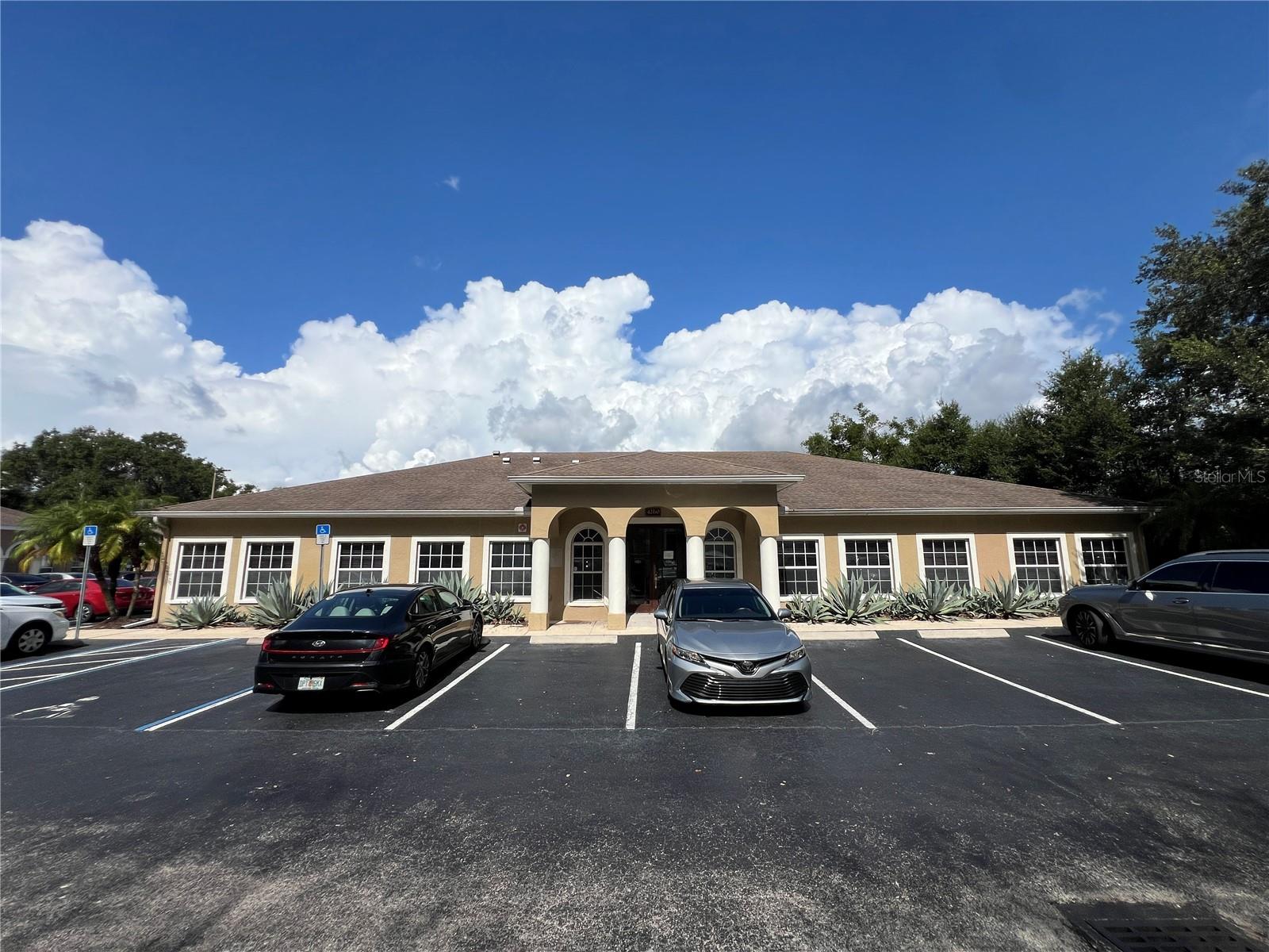 This 4,500 SF professional office is located in the Crowne Point Professional Center and is currently occupied by a law firm who will vacate upon closing. The entryway opens to a small 4-6 person waiting area and reception office with an adjoining conference room which comfortably accommodates 10 guests. Just beyond the reception area is a large open bullpen area with six cubicle stations and a large open work and document preparation space surrounded by 10 private associate and staff offices and one large executive office with an en suite restroom and private kitchenette. There is also a staff break room, storage closet and broom closet with basin sink, large data networking and storage office, and two ADA restrooms and an additional second floor office space which is bonus square footage over the 4,500 SF. Surrounded by a variety of residential communities and many well-known retailers and professional users with easy access to the Expressway and Dale Mabry Highway.
Traffic count of 43,500 VPD
HOA Fee: $2,250 / Quarterly
Located in the Carrollwood area of Tampa close to N. Dale Mabry Highway and W. Busch Boulevard with easy access to I-275.