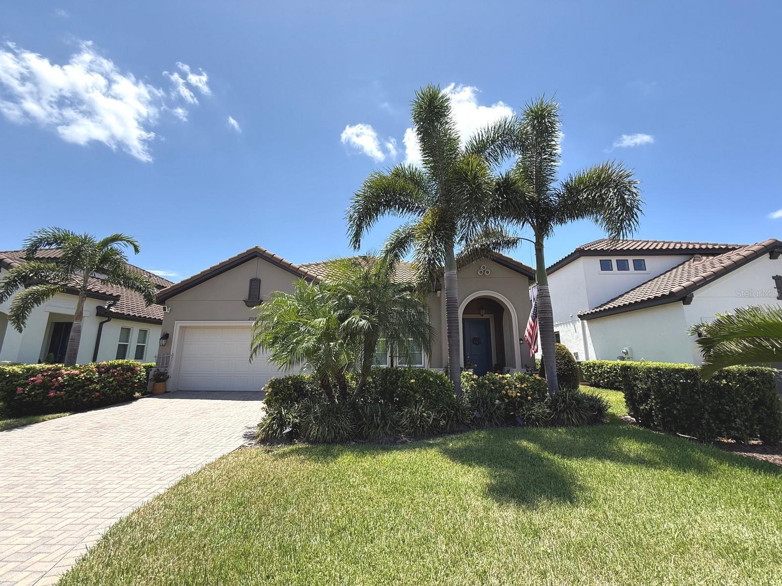 NEW LISTING !!! LOCATION, LOCATION, Next to ELLENTON PREMIUM OUTLET MALL and great restaurants !!!
NOT in a flood zone !!!
Welcome home to your Florida dream home, enjoy the low maintenance living, live your Florida dream.
Build in 2 0 1 9, meticulously maintained --- ONE OWNER --- ALL BLOCK absolutely amazing MI HOME with --- M A J O R - U P G R A D E S --- in the highly desirable GATED resort-style COMMUNITY of Bougainvillea Place. Incredibly beautifully updated with 3 very spacious bedrooms plus huge bonus room, huge bathrooms, huge walk-in closet, separate seating room, open floorplan and premium flooring. The extremely beautiful tray ceilings and other major builder upgrades as well as the very spacious GOURMET KITCHEN with premium cabinets and top-of-the-line stain-less steel appliances and Quartz countertops and the open floorplan will make you feel right at home immediately. This well build home has tremendous curb appeal with a huge driveway and Spanish tile roof. The low HOA fee includes landscaping, exterior maintenance, pest control, CLUBHOUSE with gym, HEATED POOL and community gate.
THIS ABSOLUTELY AMAZING affordable home will not last, come and see it today. It might very well be gone tomorrow.