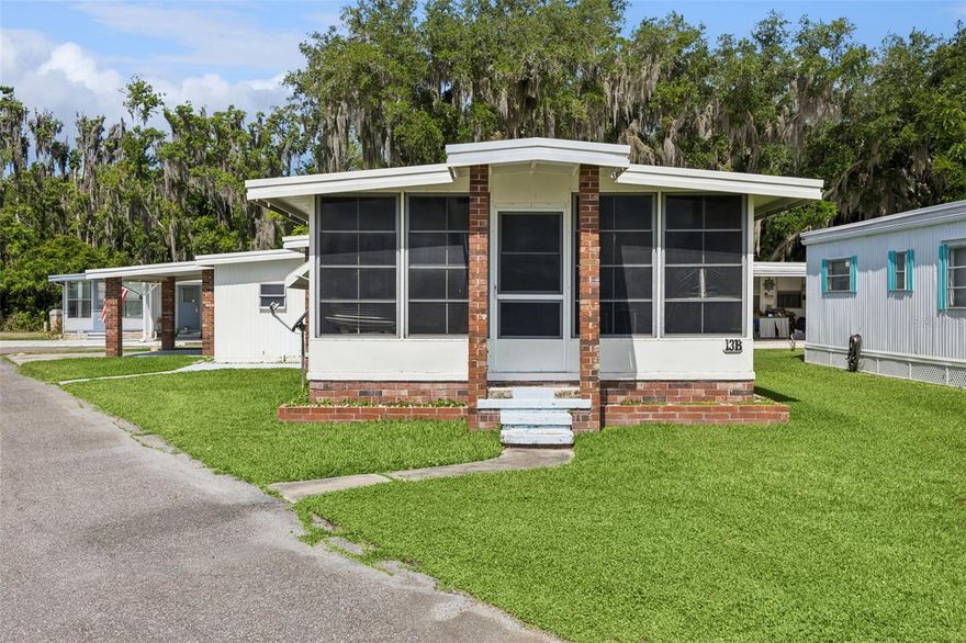 Under contract-accepting backup offers. Welcome to easy Florida living in the desirable 55+ waterfront community of Eustis Country Club Manor! This well-maintained 2 bedroom, 2 full bathroom double-wide home offers comfort,
convenience, and a relaxed lifestyle just minutes from historic downtown Eustis, Mount Dora, shopping, dining, medical facilities, and the 429 extension for easy access to Orlando and
surrounding areas. Step inside to find a spacious and inviting layout with abundant natural light, comfortable living spaces, and plenty of room to entertain family and friends. The kitchen offers
ample cabinetry and workspace while flowing seamlessly into the dining and living areas for everyday living and gatherings alike. The generously sized bedrooms provide a peaceful retreat,
while both full bathrooms offer functionality and comfort for owners and guests alike. The home’s thoughtful floorplan makes it easy to enjoy both seasonal and year-round living. Enjoy your
mornings or evenings relaxing in the Florida room, the perfect space to unwind and enjoy the beautiful Florida weather year-round. Outside, you’ll appreciate the low-maintenance lifestyle and
welcoming neighborhood atmosphere that makes this community so special. he co-op fee is $243/month and includes water, sewer, and trash service. Don't miss this chance to enjoy
affordable, active adult living in one of Eustis's most welcoming communities. Schedule your private showing today! The co-op has pet restrictions, no pets unless they are service animals or
emotional support animals. Please call Co-op office with any specific questions. Eustis Country Club Manor residents enjoy access to community amenities, social activities, and a true sense
of community living. Whether you’re looking for a full-time residence or a seasonal getaway, this home offers the ideal combination of affordability, location, and lifestyle. Schedule your private
showing today and discover all this charming home has to offer!