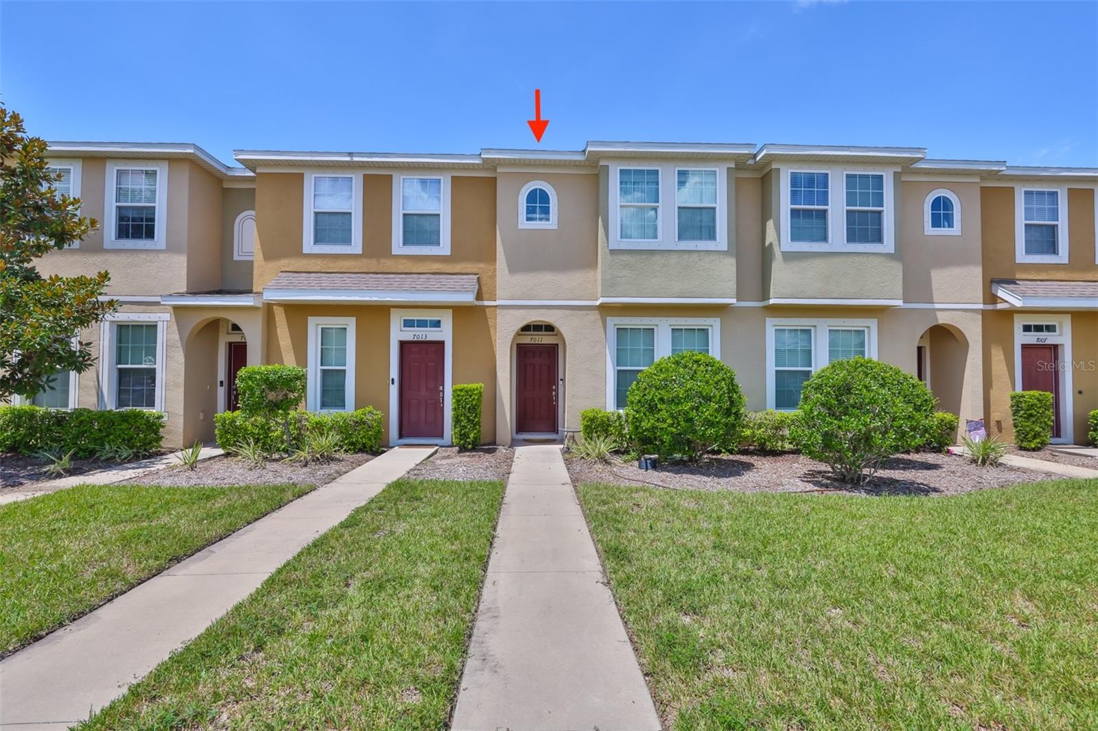 This well-maintained 2-bedroom, 2.5-bathroom townhome offers 1,240 square feet of thoughtfully designed living space and stylish modern upgrades! As you enter the home, you will immediately notice the Lifeproof luxury vinyl tile throughout the home – that’s right, there is no carpet anywhere in this home! The entry leads into a flex room with built-in bookcases that can work as a home office, playroom, or formal dining room. Next, you will step into the open-plan kitchen and living room. Enjoy abundant storage with the espresso cabinets and generous pantry! Guests will appreciate the convenience of a downstairs Half bath, which has been upgraded with a farmhouse-style vanity. The breakfast bar is the perfect spot for casual dinners or homework nights, and the spacious living room leads out to a cozy lanai which offers plenty of room to grill outside or just relax. Upstairs, the primary bedroom is bright and airy, with abundant natural light. The primary bathroom, which offers plenty of counter space and storage space, leads into a custom designer closet. The secondary bedroom also has an ensuite full bath and a walk-in closet. The full-size washer and dryer are also conveniently located upstairs. Residents of the Oak Creek Community have access to the neighborhood pool, which is being prepared for an expansion. Residents will also have access to the brand-new amenity center located just two miles away. This larger amenity center offers a resort-style pool with a water slide and splash play area, large playground, fitness center, and an event room. You will enjoy the newly upgraded landscaping and walkable paths in and around the community. Although tucked into a quiet suburban area, this home offers easy access to daily conveniences: Publix, Target, and a variety of restaurants and coffee shops are all located within 4 miles. Brandon Exchange Mall and its surrounding shopping and dining areas are just 6 miles away. Downtown Tampa is an easy 15-minute drive via the Selmon Expressway. Schedule your private tour today!!