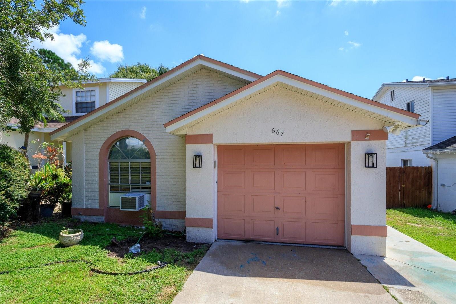 Embrace the Florida lifestyle in this charming 3-bedroom, 2-bathroom home near LEGOLAND Theme Park. Relax on the enclosed front porch or soak up the sun in the bright 15' x 8' enclosed lanai. The fenced backyard provides a perfect space for outdoor enjoyment. Inside, you'll love the spacious kitchen, dining room and living room with a soaring vaulted ceiling. The split bedroom design creates individual retreats, ideal for families or guests. With abundant natural light and access to Lake Dexter, a private boat ramp, a community pool, and LOW HOA! This home offers a truly unique living experience. Hurry and schedule a showing before it's too late. Sold AS-IS.