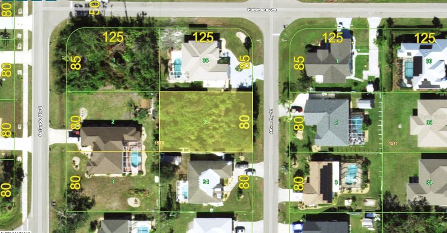 CITY WATER AVAILABLE!! No HOAs, deed restrictions or CDDs!!! Conveniently located to shopping, dining, banking and all that sunny Port Charlotte has to offer. New construction is everywhere you look and you can be part of the action. Information about local builders is available upon request. Also great for self directed IRAs, 401Ks and other investment portfolios. 22.6 MILES TO THE ENGLEWOOD BEACH! this is a commercial dry lot located in a growing area with strong development potential.