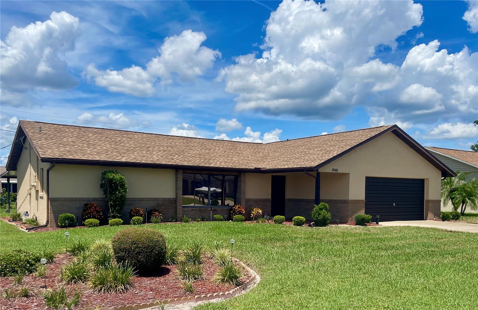 Are you ready to move into a well-maintained home? This home has all the love and attention that homes deserve. All systems are in total working order, and the bones of the home are as strong as the day the builder turned it over to the owner. Any issue that needs attention has been addressed. New roof, new fascia, soffits, and gutters in 2022. New A/C system in 2017, new sprinkler system in 2025, and all in tip-top shape. The Florida Room has a reverse 220-volt heat and air system. This home is situated in the desirable Unit 3 section of Deltona Lakes, and within 5 minutes of the Deltona golf course, the Publix grocery store, and other neighborhood shopping. Less than two miles to the Epic Movie Theater and the New Halifax Medical Center and Hospital. Easy on and easy off I-4 and very close to the new Amazon work site. Make this your own and come see how perfect this home is, and it will check all your dream boxes. SEE SHOWING INSTRUCTIONS BY APPOINTMENT ONLY