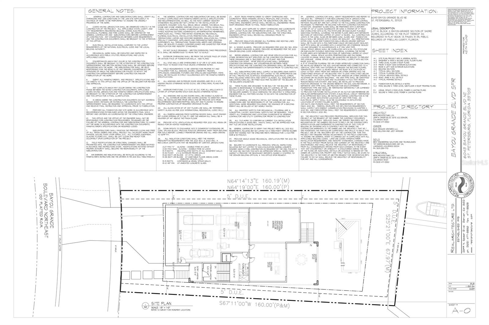 SHORE ACRES BAYOU GRANDE SEC - Land