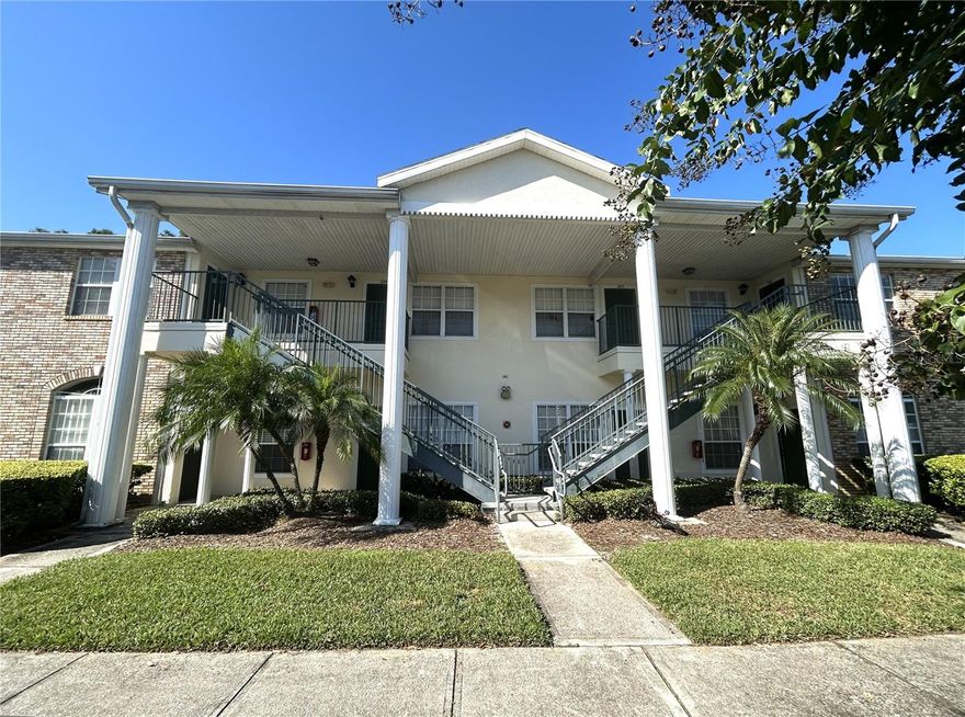 Spacious 2-bedroom, 2-bath ground-floor condo located in the Hunters Pointe at Hunters Reserve community just 1.2 miles from UCF’s Addition Financial Arena and main athletic complex. This well-maintained unit features an open split-bedroom layout that feels larger than its approximate 960 sq. ft, with high ceilings, updated flooring, neutral paint tones, and a screened patio with a private wooded view. The kitchen includes a breakfast bar, full appliance package, and adjoining dining area. Each bedroom offers its own full bath and ample closet space. Washer and dryer are included inside the unit. Public transportation is located nearby, and residents enjoy easy access to shopping, dining, and entertainment throughout the UCF corridor. Location also provides convenient routes to Winter Park (10 miles), Lake Nona (20 minutes), and Downtown Orlando (30 minutes). Rent includes water, sewer, trash and exterior maintenance.