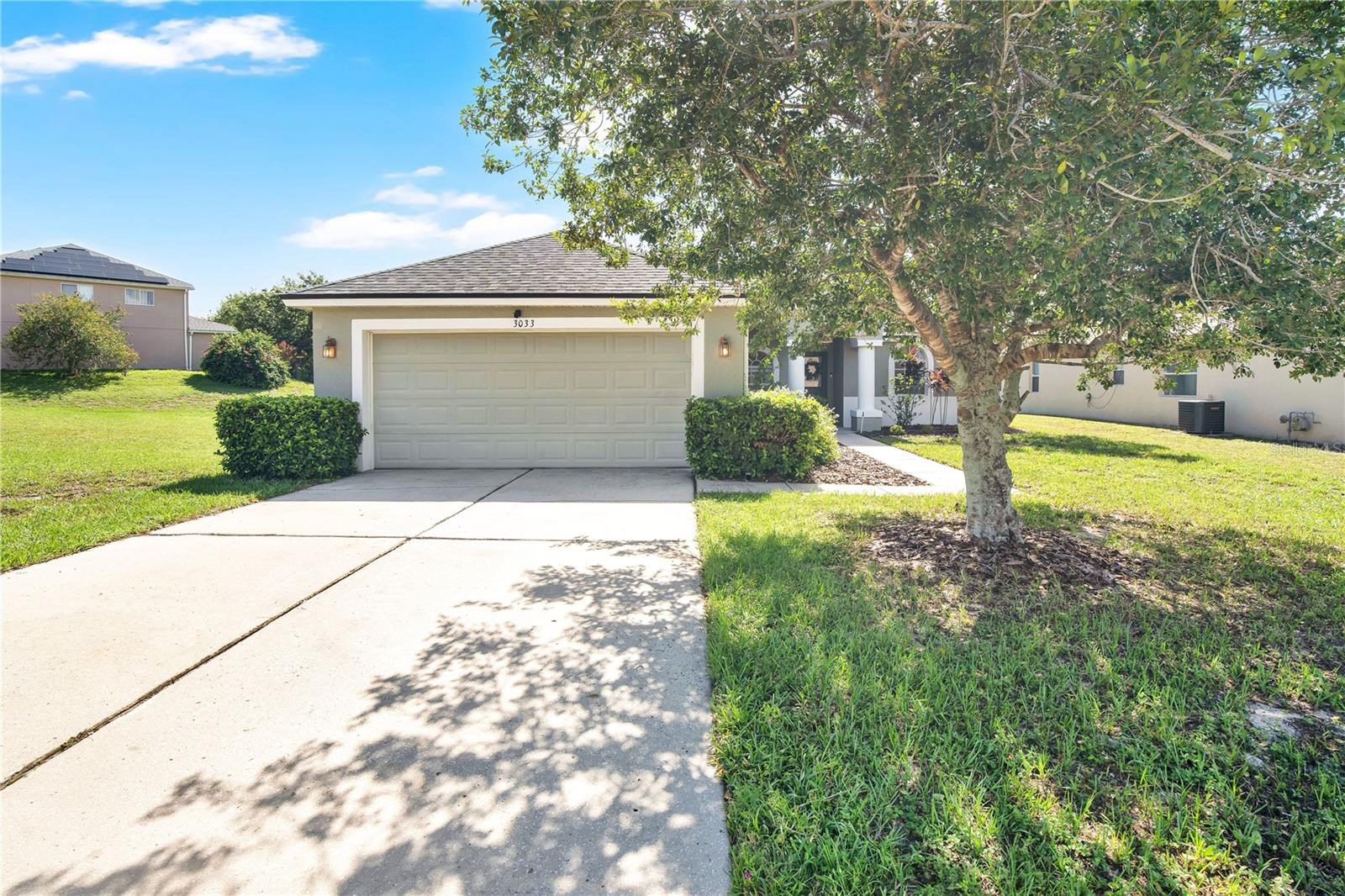 HONEY! STOP THE CAR!
Welcome to Arbor Ridge
Located in the heart of Deltona, Florida, this beautifully maintained property offers a perfect blend of comfort, style, and privacy.
As you enter the home, you're greeted by an open-concept living and dining area—ideal for entertaining or relaxing with family. The updated kitchen features modern light fixtures, quartz countertops, and a clean, cohesive design that flows throughout the home. Vinyl flooring runs seamlessly from room to room, and ceiling fans are installed for added comfort. Stepping into the master suite, the spacious master suite offers a peaceful retreat, complete with a fully tiled shower and contemporary finishes. On the opposite side of the home, you'll find two additional bedrooms—perfect for use as guest rooms, a home office, or even a nursery. The layout is flexible to fit your lifestyle. Lastly, step outside to your private back porch, perfect for cookouts, quiet reading, or simply enjoying the outdoors. With no rear neighbors and no neighbors on one side, you’ll love the sense of seclusion and tranquility this property provides.