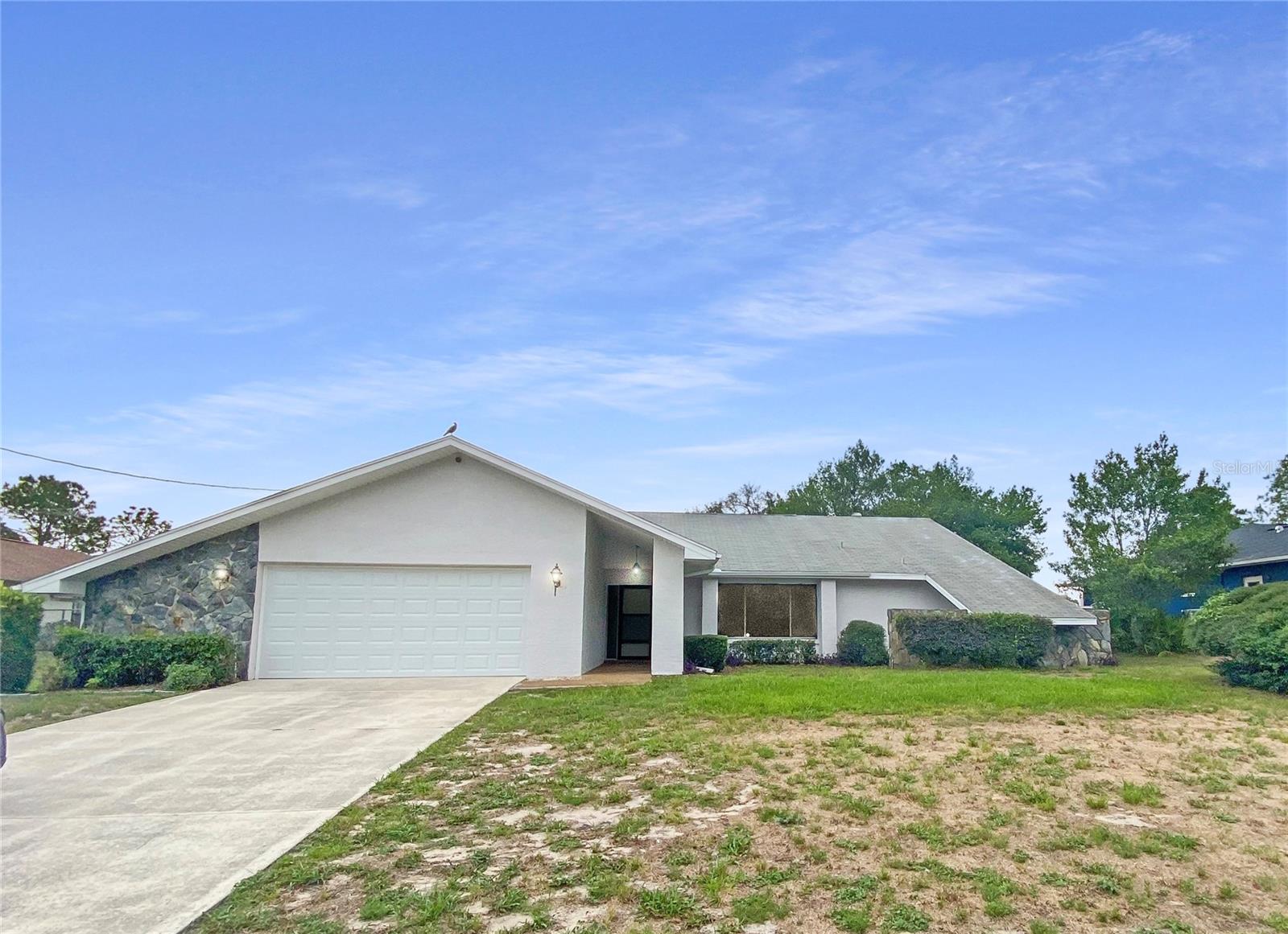 Welcome to 2348 Evenglow Ave, located off Glenridge in the heart of Spring Hill, Hernando County. This spacious and well maintained 2 bedroom, 2 bathroom home plus Florida Room with a 2 car garage offers a flexible layout. The open, split-bedroom floor plan offers both functionality and privacy, with tile flooring throughout absolutely no carpet. Inside, you'll find a formal living and dining area, an open kitchen with a built-in wall pantry, and a dedicated laundry room. The oversized 2 car garage provides ample storage space. The master suite is generously sized with plenty of closet space and a brand new, beautifully tiled step-in shower. The second bedroom and bathroom are located in their own private hallway off the family room, making it an ideal layout for guests or roommates. This bedroom includes two large closets and sliding doors that open to a small private patio overlooking the backyard. Don't miss the opportunity to make this inviting and versatile house your next home.
$75 App fee/adult, $300 non-refundable pet each pet(Breed restrictions), security deposit equal to one month's rent, $75 tenant annual processing fee each household after acceptance, renter's insurance required.