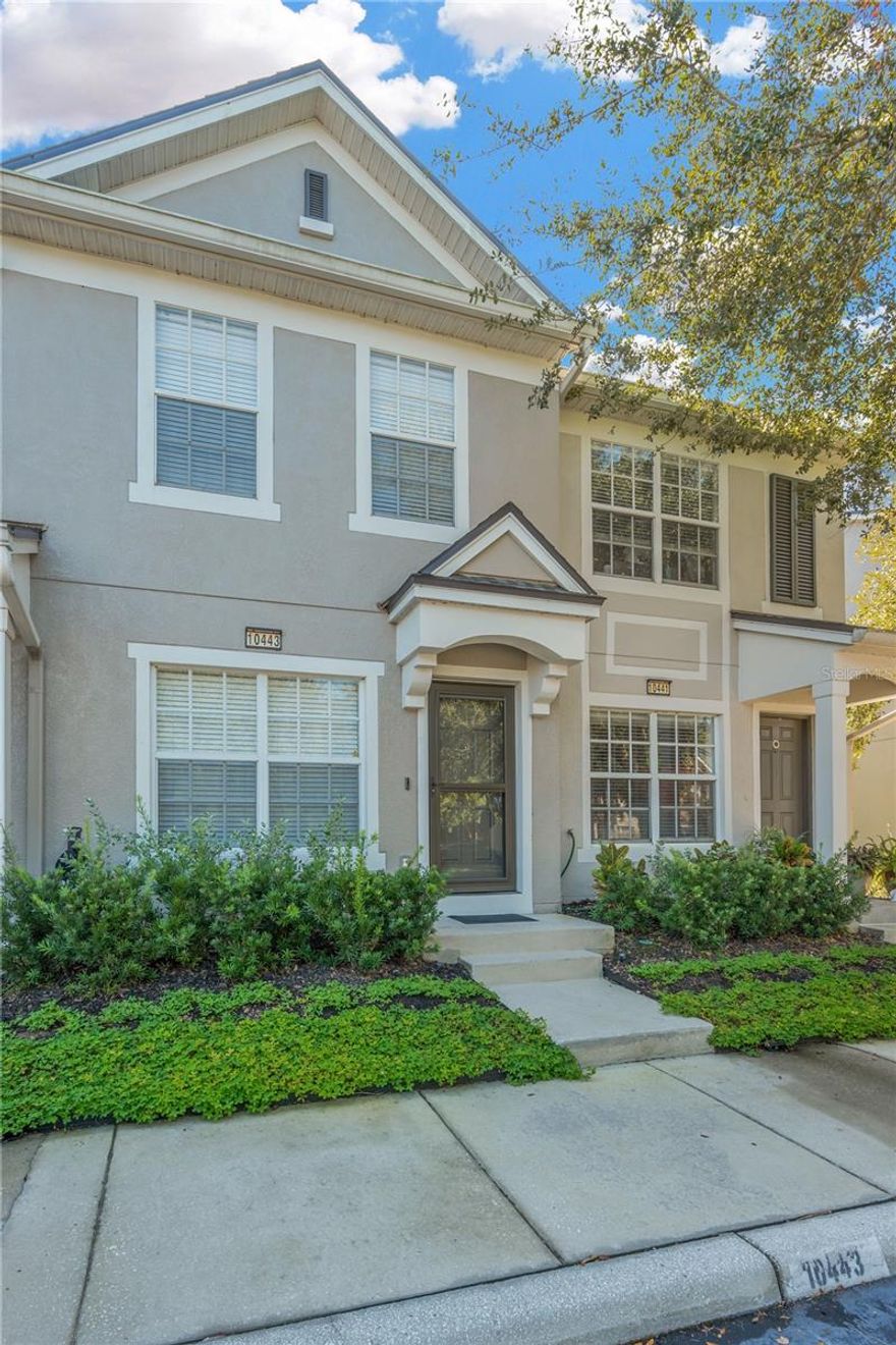 Come check out this beautiful two bedroom, two and a half bath townhome in the secluded Westpark Preserve, conveniently located in Westchase/Citrus Park right next to the Veterans Expressway. Westpark Preserve is a quiet gated community with beautifully maintained townhomes and a resort style pool great for relaxing on the weekends! You will find your future home tucked in the back of the neighborhood surrounded by trees and conveniently located next to ample guest parking for visitors. With a brand new HVAC installed in 2025, and a new roof in 2024, this place is ready for you to move in and make your own! Downstairs you are greeted with natural light as you enter your living and dining space, which connect to the kitchen with views of a pond and conservation behind you. Enjoy the beautiful conservation views from inside, or outside on your screened in back porch. You will also find a half bath downstairs. Upstairs are the two large bedrooms (both with great natural light), ample closet space and their own en-suite bathrooms. The bedrooms are separated by a hallway with laundry and storage between the two. Vivint security system equipped with doorbell camera, sensors and smart thermostat are all installed for safety and convenience and many of the outlets throughout the house have been upgraded with have USB and USBC. A short walk around the corner and you will find the resort style pool with numerous lounge chairs, hammocks and hangout spaces. Included in the HOA fees are the gate, resort style pool, exterior maintenance, grounds maintenance, cable TV, internet, water, trash, sewer, escrow reserves and common area taxes. With close proximity to the Veterans Expressway, Citrus Park Mall, Tampa International Airport, The Courtney Campbell, and numerous shops and restaurants, you will never run out of places to explore nearby!