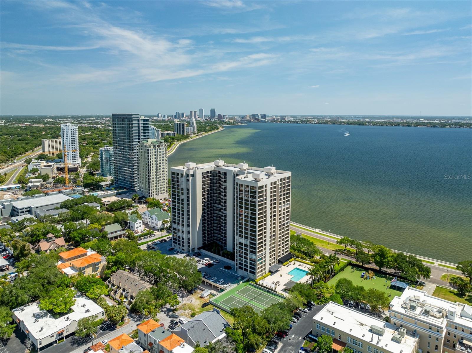 Rising high above the most iconic boulevard in South Tampa, Unit 2303D at Monte Carlo Towers offers a rare opportunity to own a premier bayfront residence in one of the area’s most prestigious high-rises. Situated on the 23rd floor of this 24-story tower, this expansive three-bedroom, three-bath condominium spans 1,996 square feet and features truly breathtaking, unobstructed views of Tampa Bay. With floor-to-ceiling windows and an elevated vantage point, the unit captures dramatic sunrises, ever-changing bay waters, and the tranquil beauty of the waterfront skyline.
The interior is completely original—offering the ideal blank slate for a full renovation. Whether you're a homeowner seeking to create a custom sanctuary in the sky or a savvy investor with a designer’s eye, this home presents limitless potential. Its generous footprint and layout provide the perfect foundation for a high-end transformation, allowing for open-concept living, luxury finishes, and a lifestyle curated to your vision.
Monte Carlo Towers is widely regarded as South Tampa’s most prestigious condominium address, offering residents a full suite of resort-style amenities in a secure, maintenance-free environment. Onsite concierge and 24/7 security ensure privacy and peace of mind, while a heated resort-style pool, state-of-the-art fitness center with sauna, and tennis and pickleball courts provide ample opportunities for recreation and relaxation. Residents also enjoy access to guest suites, a library, social and media rooms, an herb garden, and a beautifully appointed lounge with a catering-style kitchen—ideal for entertaining. Semi-private elevator lobbies, assigned covered parking, valet service, and on-site management complete the experience of effortless luxury.
Positioned directly along Bayshore Boulevard’s renowned 4.5-mile waterfront promenade—one of the longest continuous sidewalks in the country—Monte Carlo Towers offers unmatched walkability. From here, you're just minutes from the shops and cafés of Hyde Park Village, the vibrant dining scene of SoHo, downtown Tampa’s cultural district, and some of the area’s most highly regarded schools.
This is more than just a residence—it’s a rare opportunity to create a custom home in the sky, set against the most spectacular bayfront backdrop in Tampa. Schedule your private showing today and explore the limitless potential of Unit 2303D at Monte Carlo Towers.
