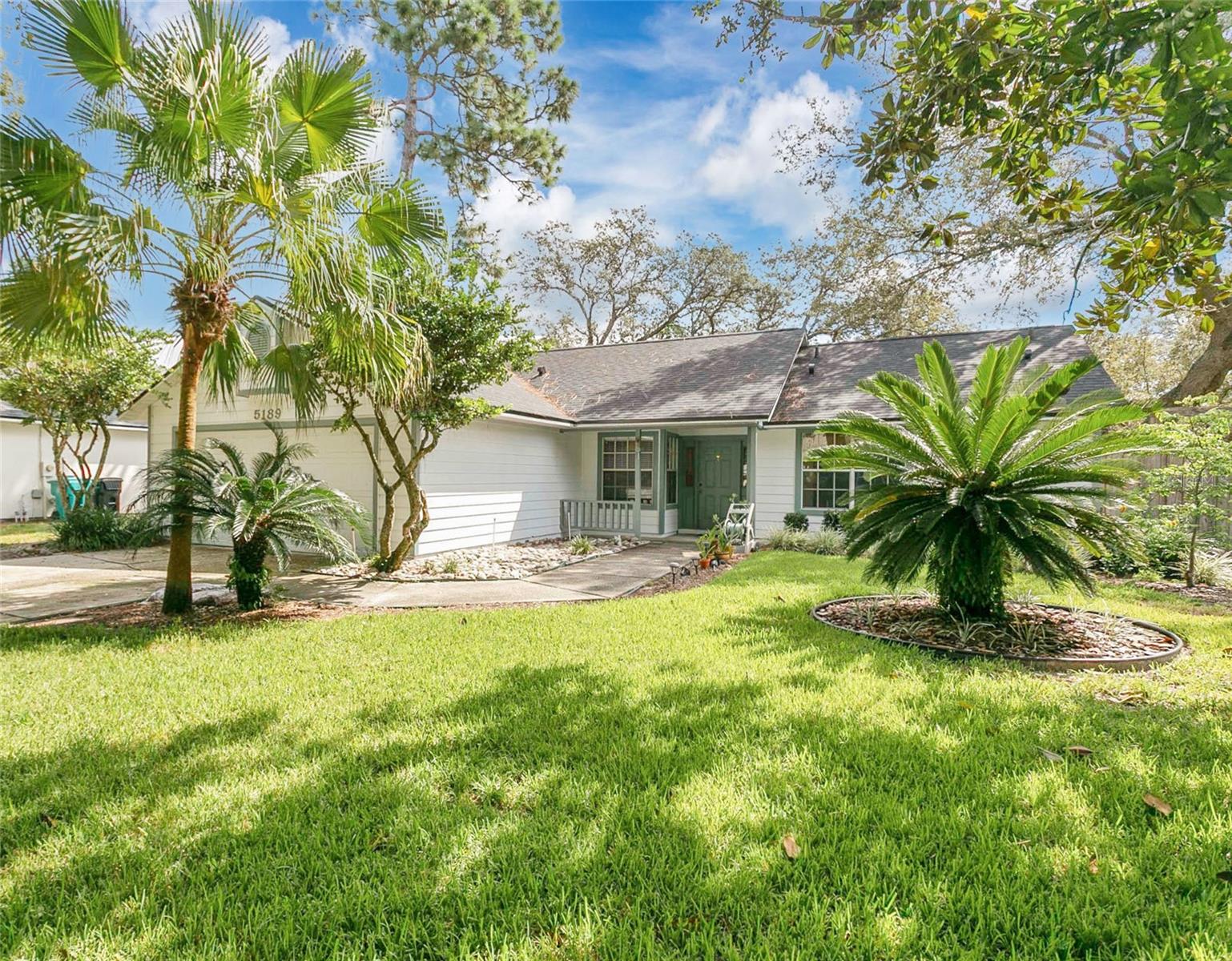 This is it! Welcome home to this updated home in the quiet, tree lined Clarion Oaks subdivision. This home feels larger than it is, due to it's vaulted ceilings, air conditioned Florida room AND huge, screened in lanai. The kitchen has been updated with granite counters, black stainless appliances and solid wood cabinets. The primary suite is large an updated bathroom and walk in closet. It overlooks the all glass Florida room with views of the private, fenced and tree shaded yard. The 2nd bathroom has also been updated with a new vanity and a shower with floor to ceiling tile. Don't wait to see this home. NEW ROOF 2024
