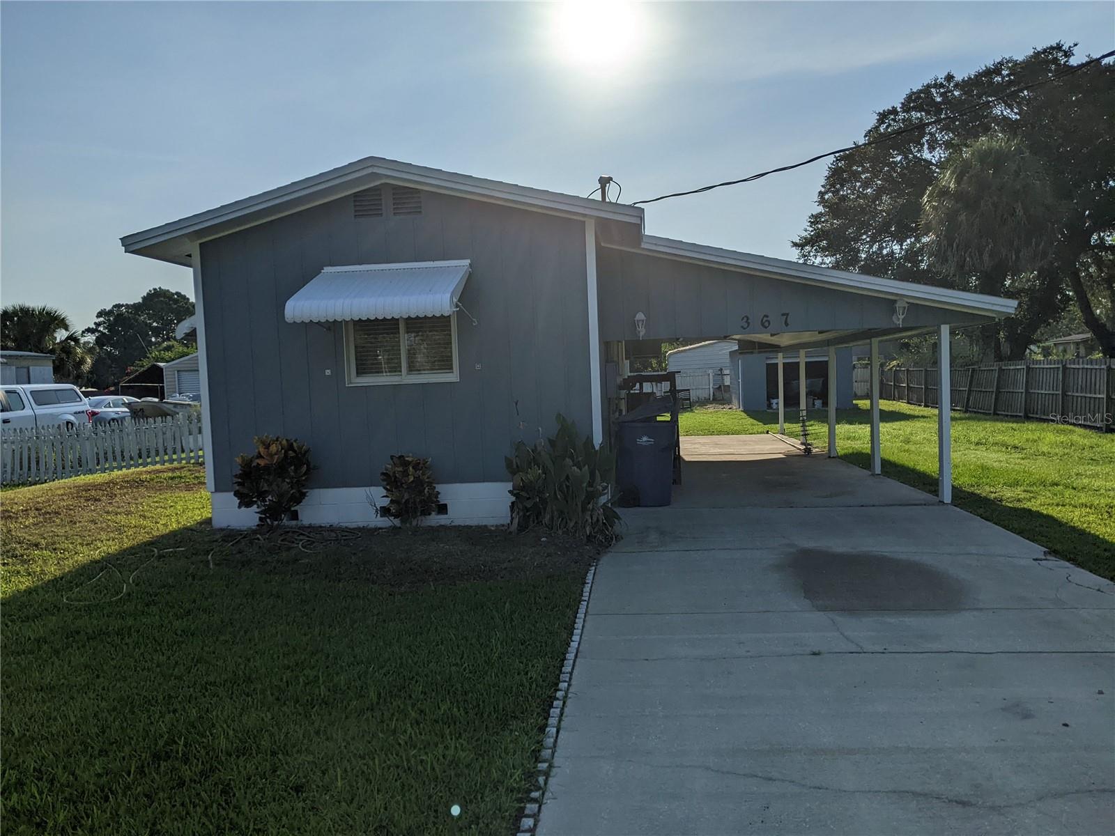 Available for rent in Oak Hill FL is a 2/1 manufactured home on a nice lot. Carport parking, home is clean with newer appliances, flooring and paint. Close to shopping, flea market, parks and fishing areas. A must see. Move in requirements: 1st - $1,300, Last - $1,300, Security - $500 for breakage, damage, or misuse of property & grounds, and Pet Deposit of $250.00 (Refundable if left undamaged and with no trace of animals inside) Non-Refundable Cleaning - $150. NOTE: If after vacancy and excessive cleaning is needed (over 8 hrs.) it will be the responsibility of the Tenant at an additional fee of $25/hr.