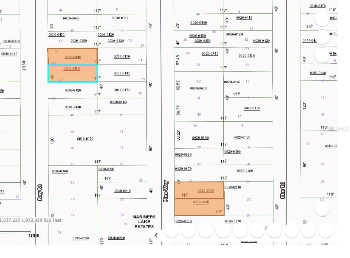 MARINERS LAKE ESTATES - Land