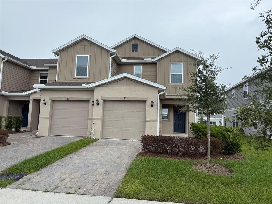 Discover comfort and convenience at 651 Meadows Edge Pl, a spacious, modern home in Lake Wales, FL, perfect for relaxed Florida living.
This beautifully designed 3 bedroom, 2.5 bath townhome features an open-concept layout ideal for both entertaining and everyday life. The modern kitchen boasts energy-efficient appliances, generous counter space, and seamless flow into the dining and living areas. The primary suite offers a private retreat with a large walk-in closet and dual-sink bathroom, while three additional bedrooms provide flexibility for guests, family, or a home office. Enjoy in-unit laundry hookups, central air, and a one-car garage. Located just minutes from highways 17, 27, and 60, and a short drive to LEGOLAND Florida Resort, this home combines stylish living with unbeatable convenience. Don't miss your chance to live in one of Lake Wales' most desirable neighborhoods schedule your tour today.